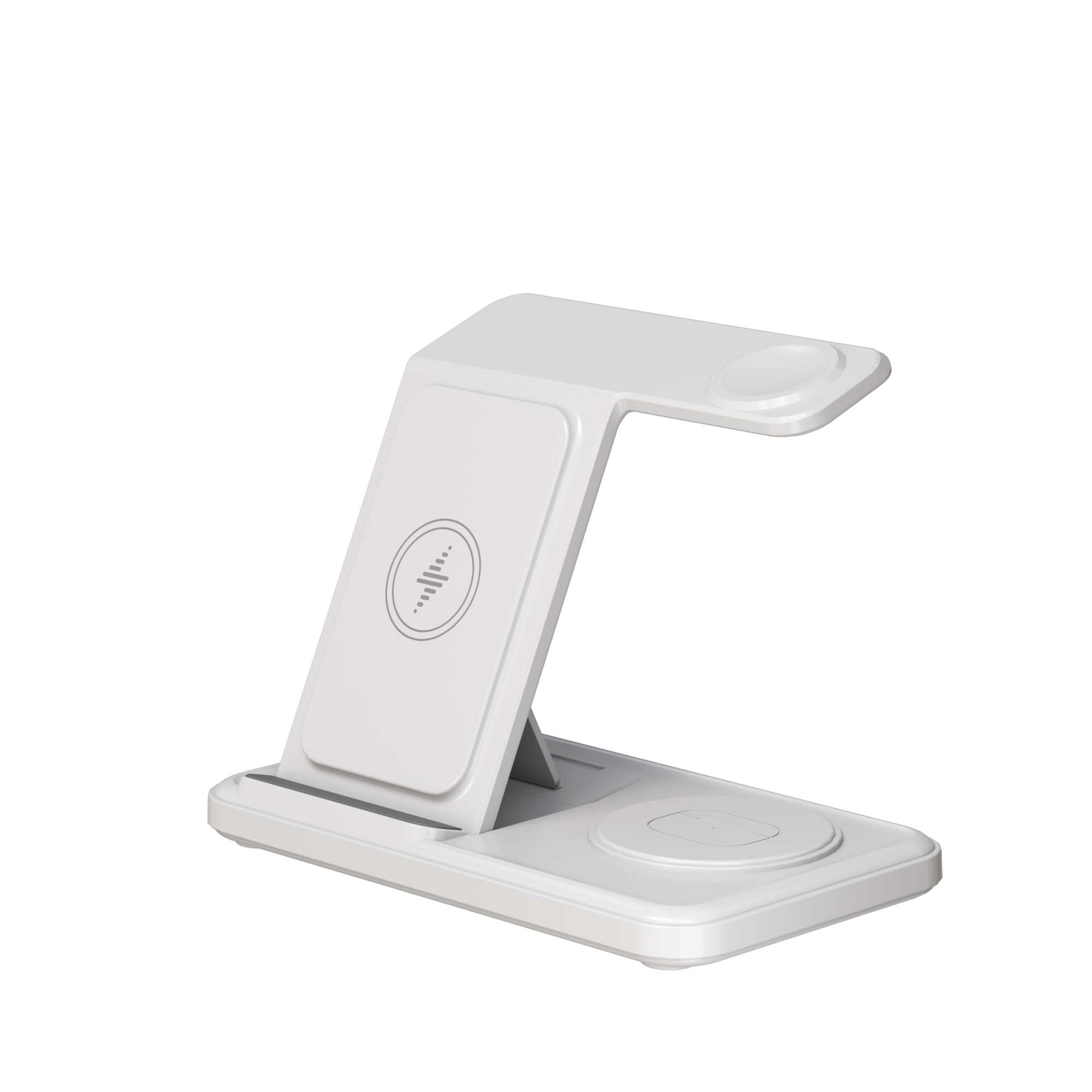 foldable wireless charging station for samsung galaxy phone watch and buds