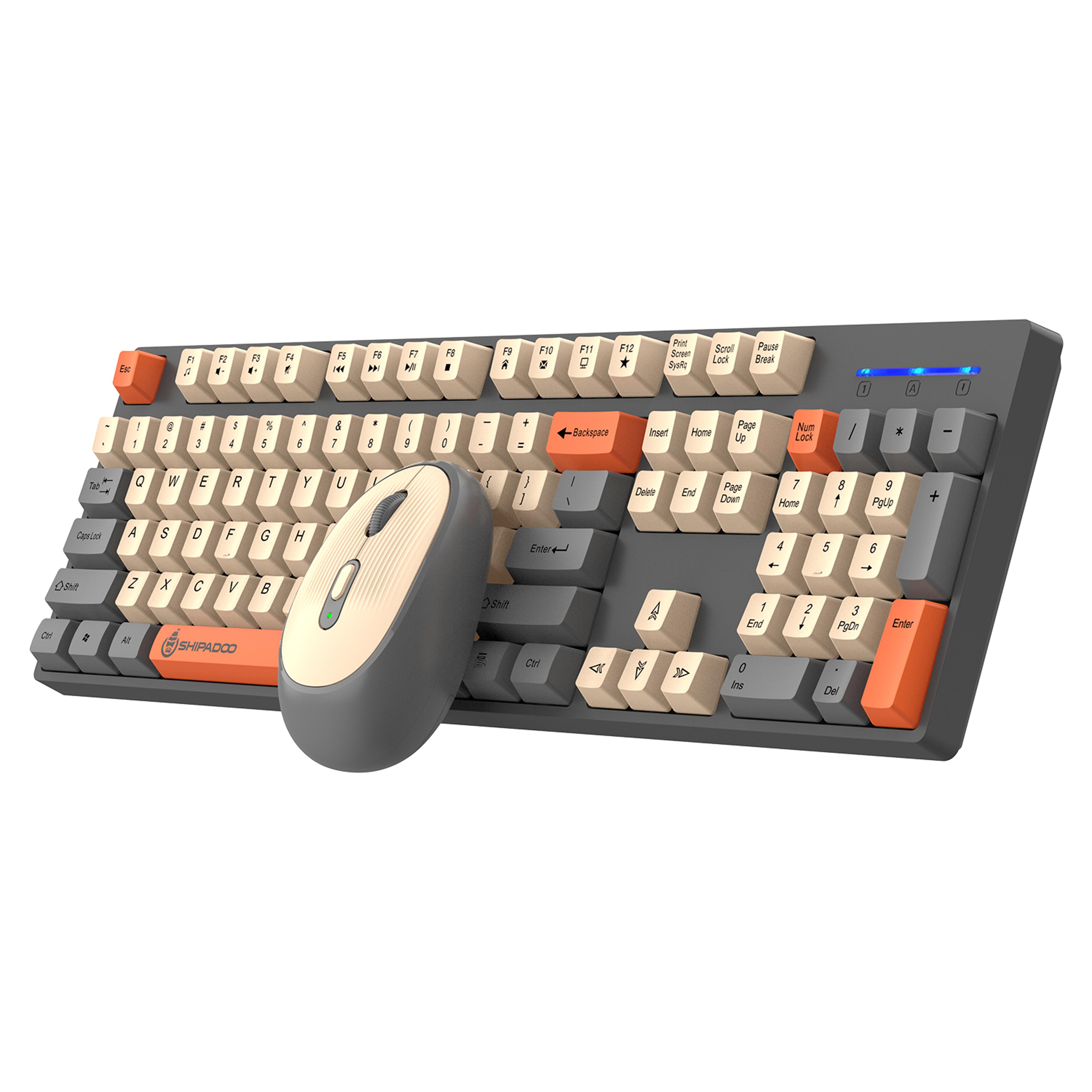 wireless keyboard and mouse combo for gaming, office & laptop use