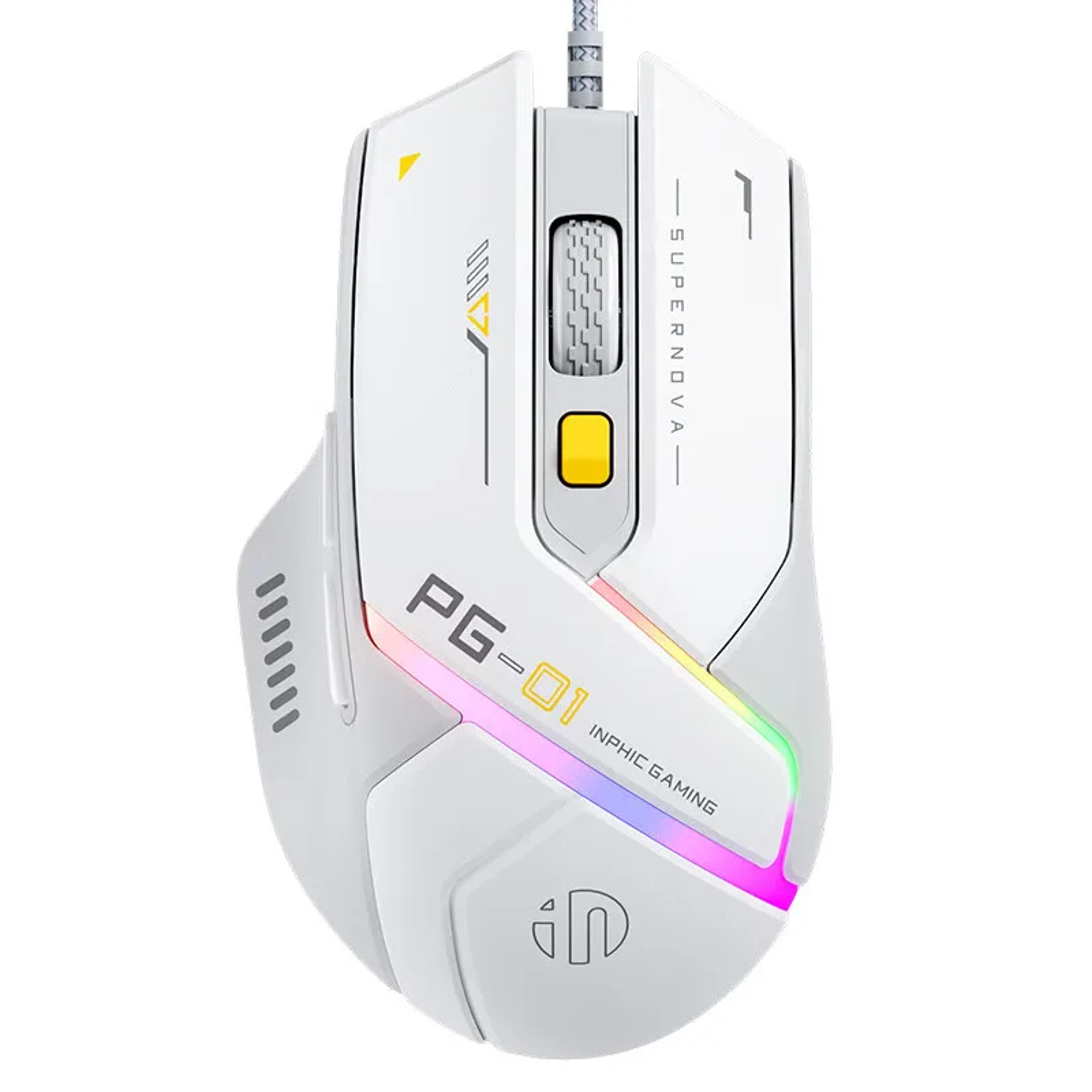 gaming mouse with rgb lighting dpi programmable wired gaming mouse