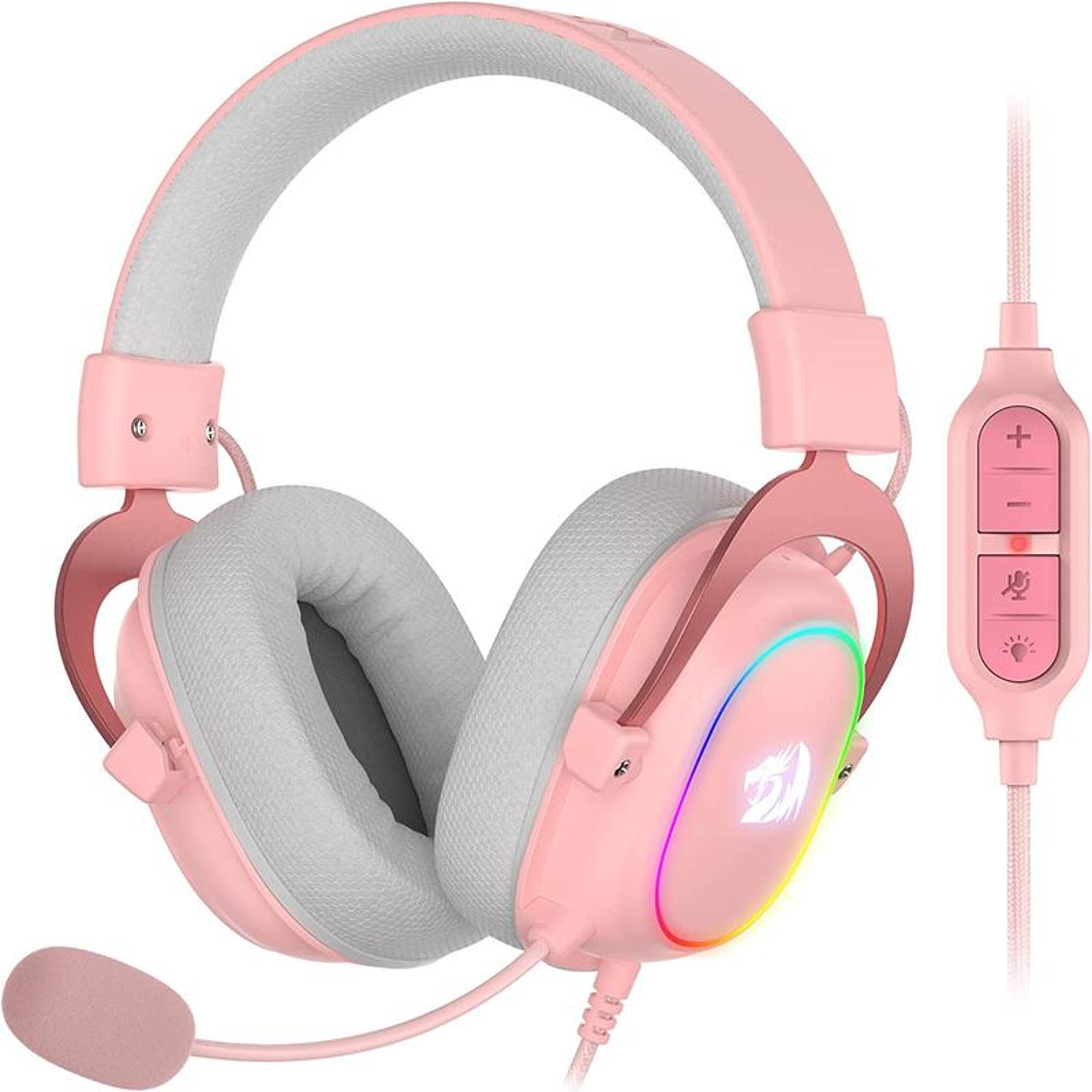 redragon zeus x rgb gaming headset with surround sound microphone for pc xbox switch