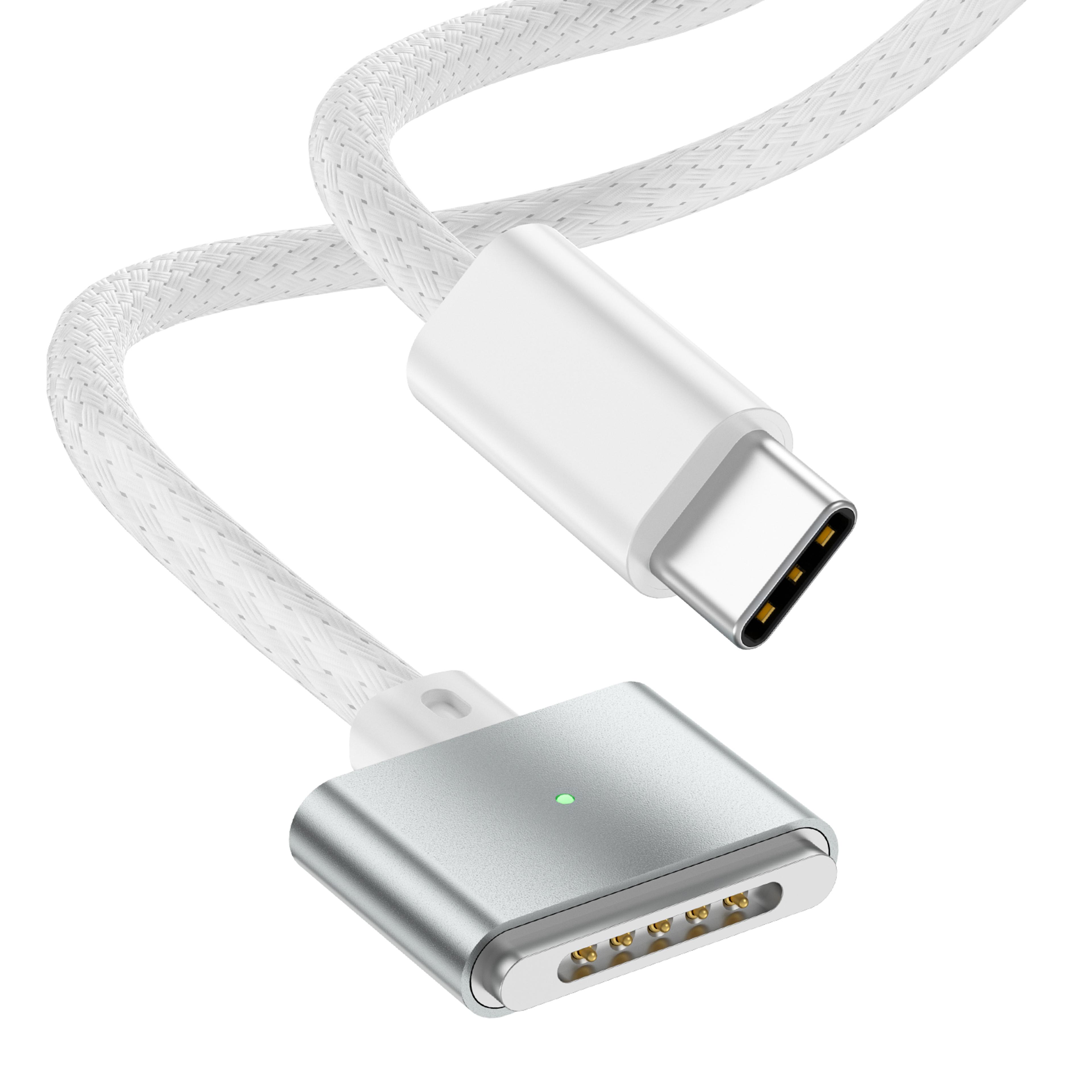 usb c to magsafe cable fast charge macbook charger cable magnetic cord