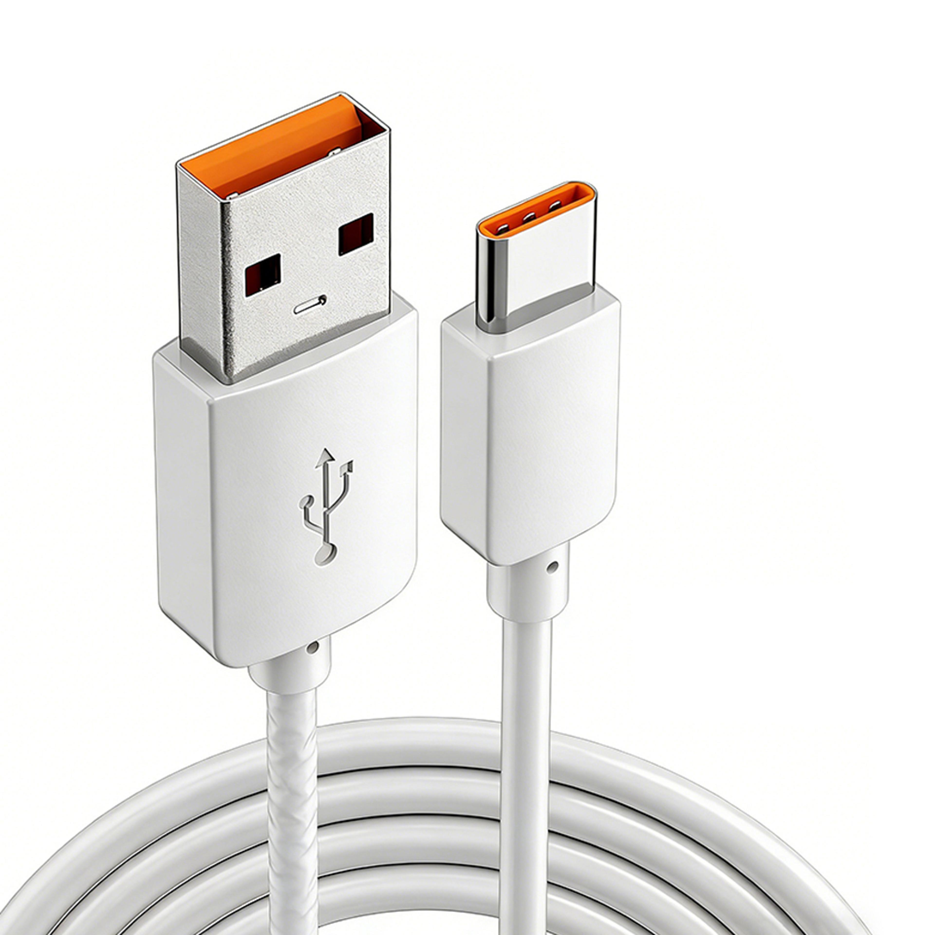 usb c fast charging cable long usb type c data & charging cord