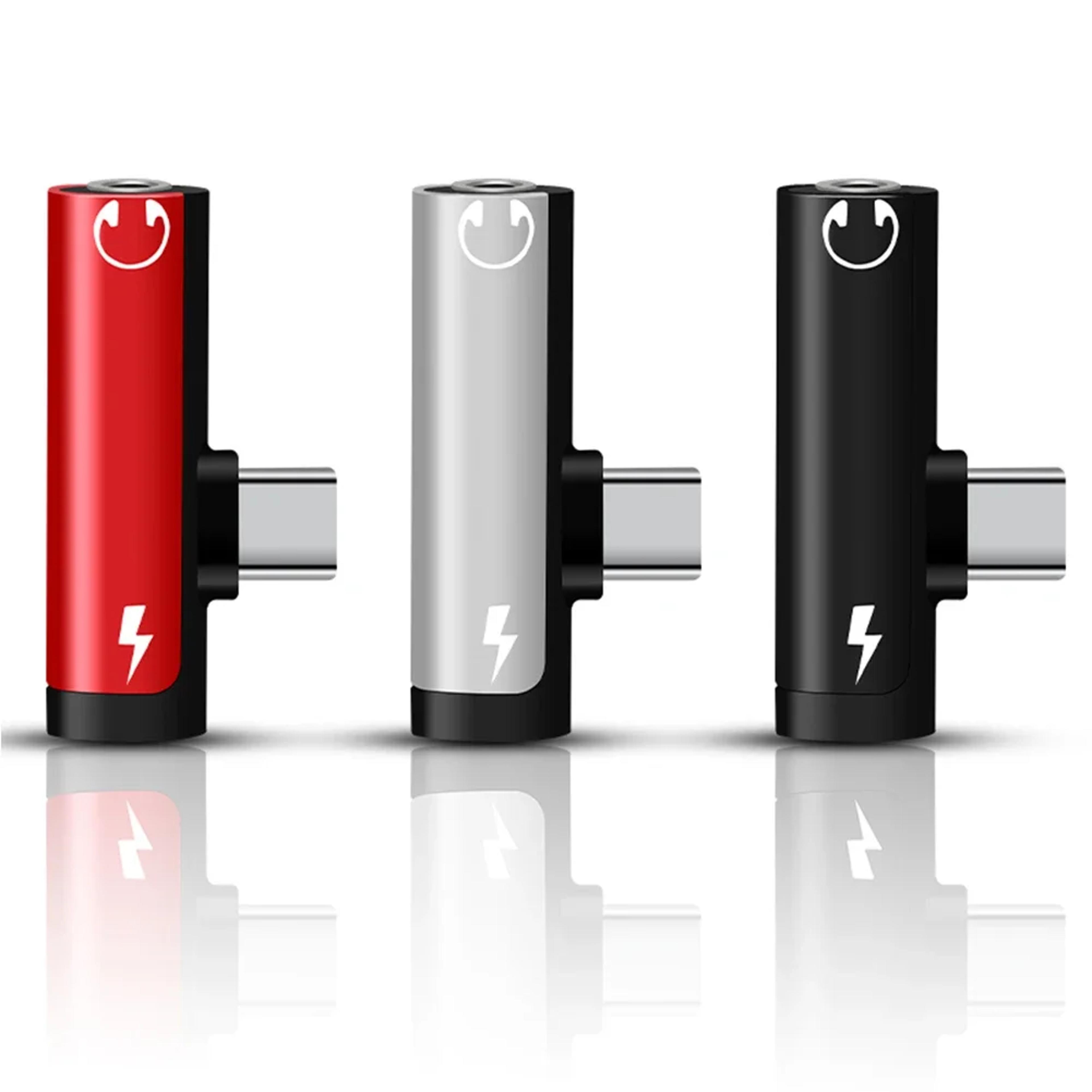 usb c to 3.5mm adapter with charging port for xiaomi and huawei