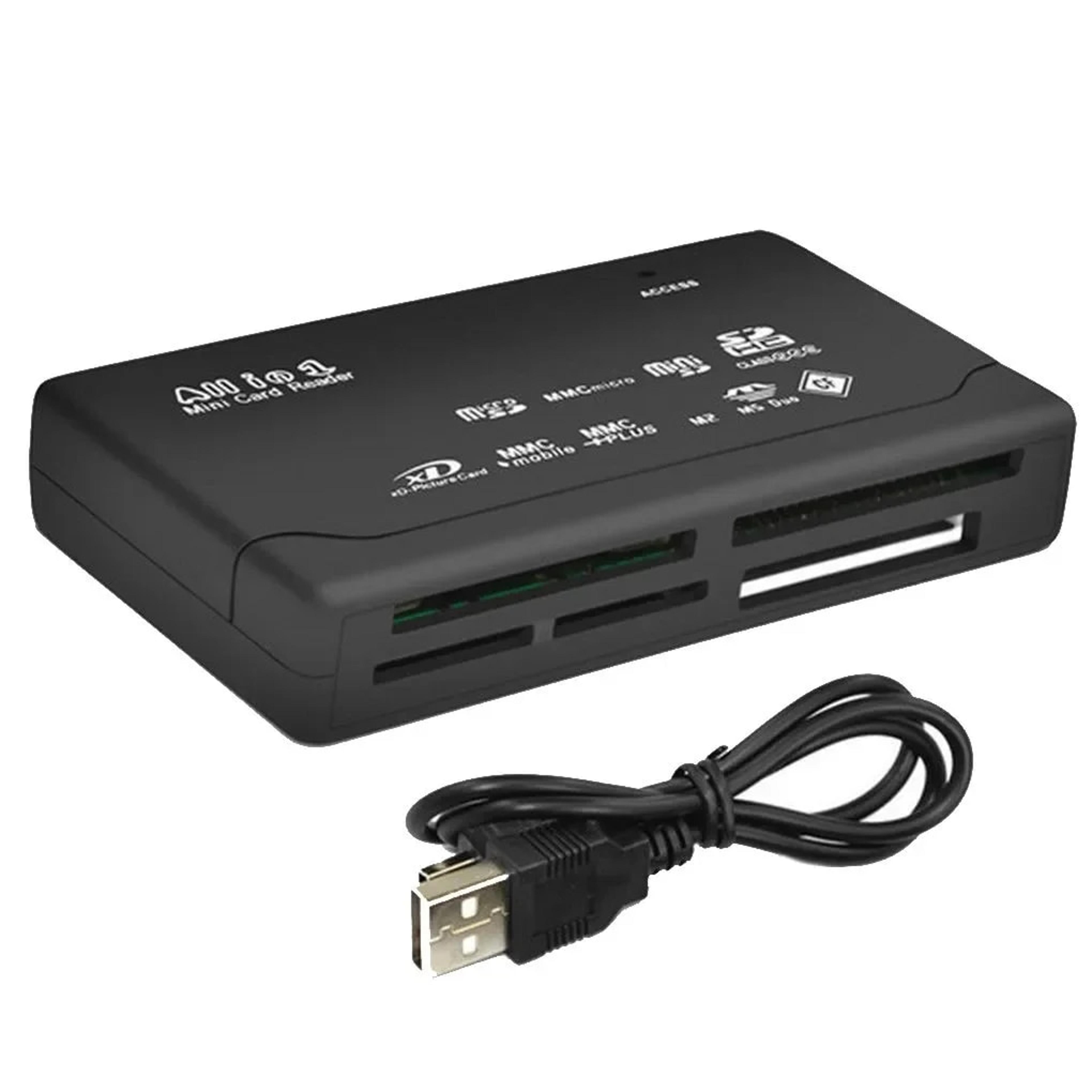 all in one usb card reader for micro sd cf tf ms xd memory cards