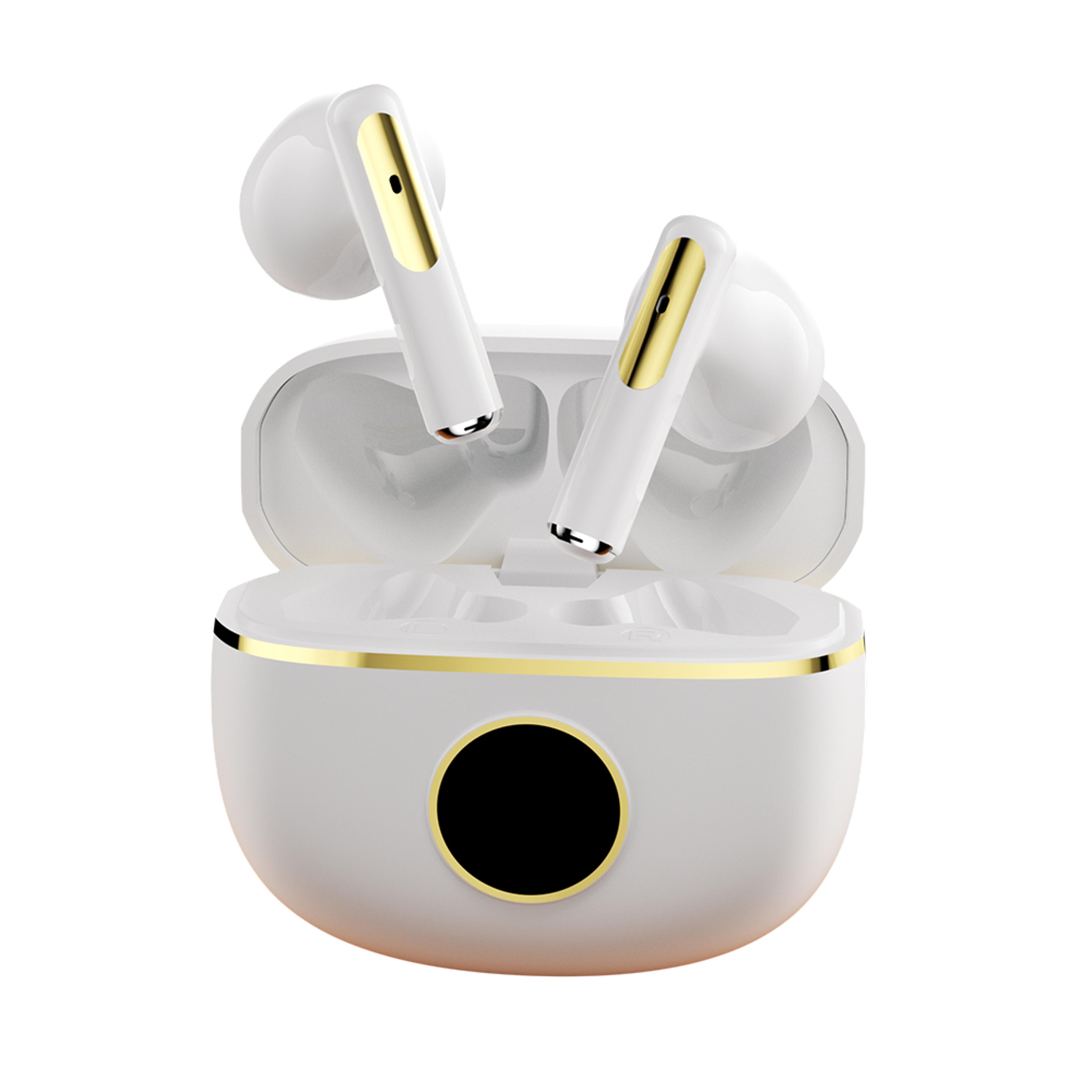 bluetooth wireless earbuds with hd stereo sound and touch controls