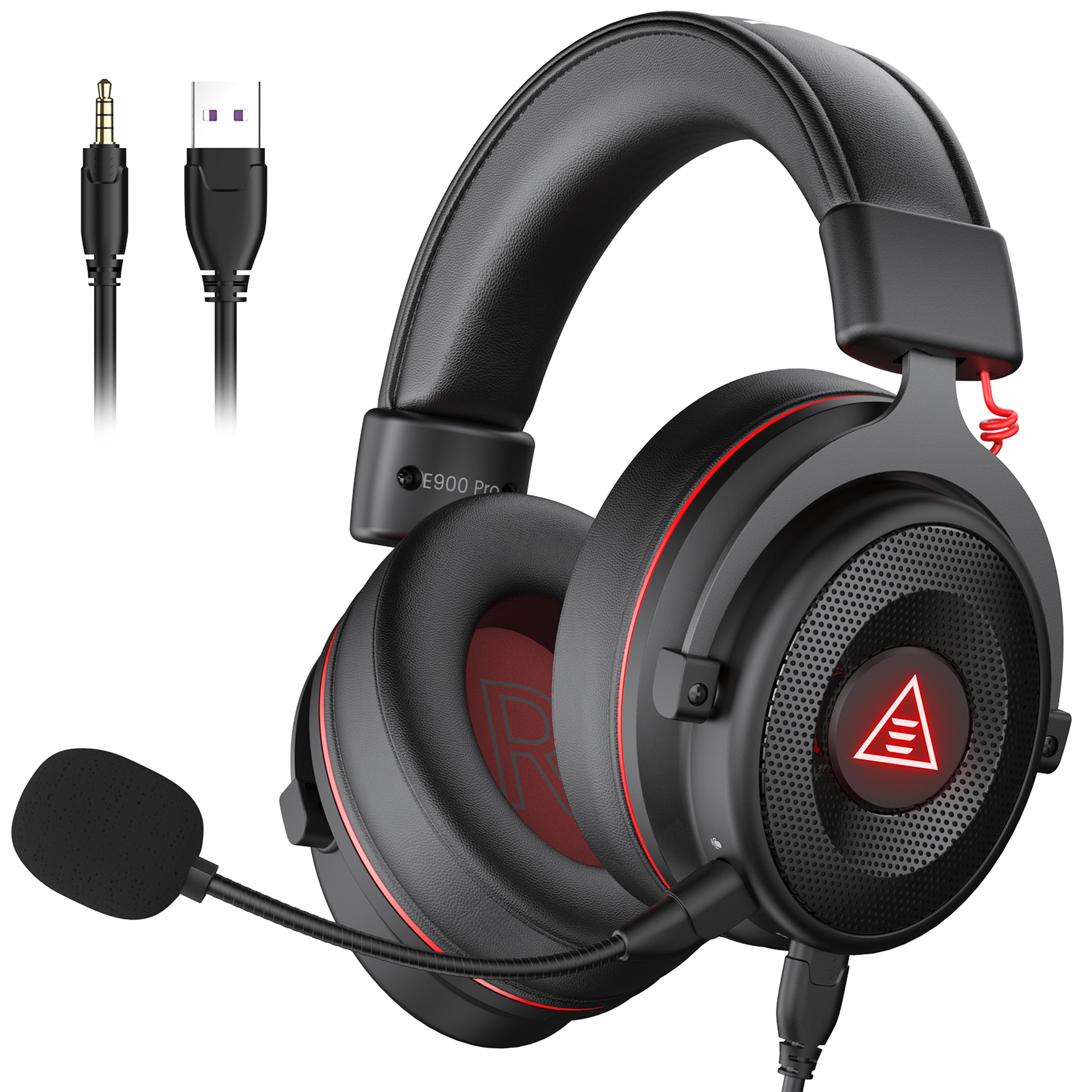 sb gaming headset with microphone and surround sound for pc