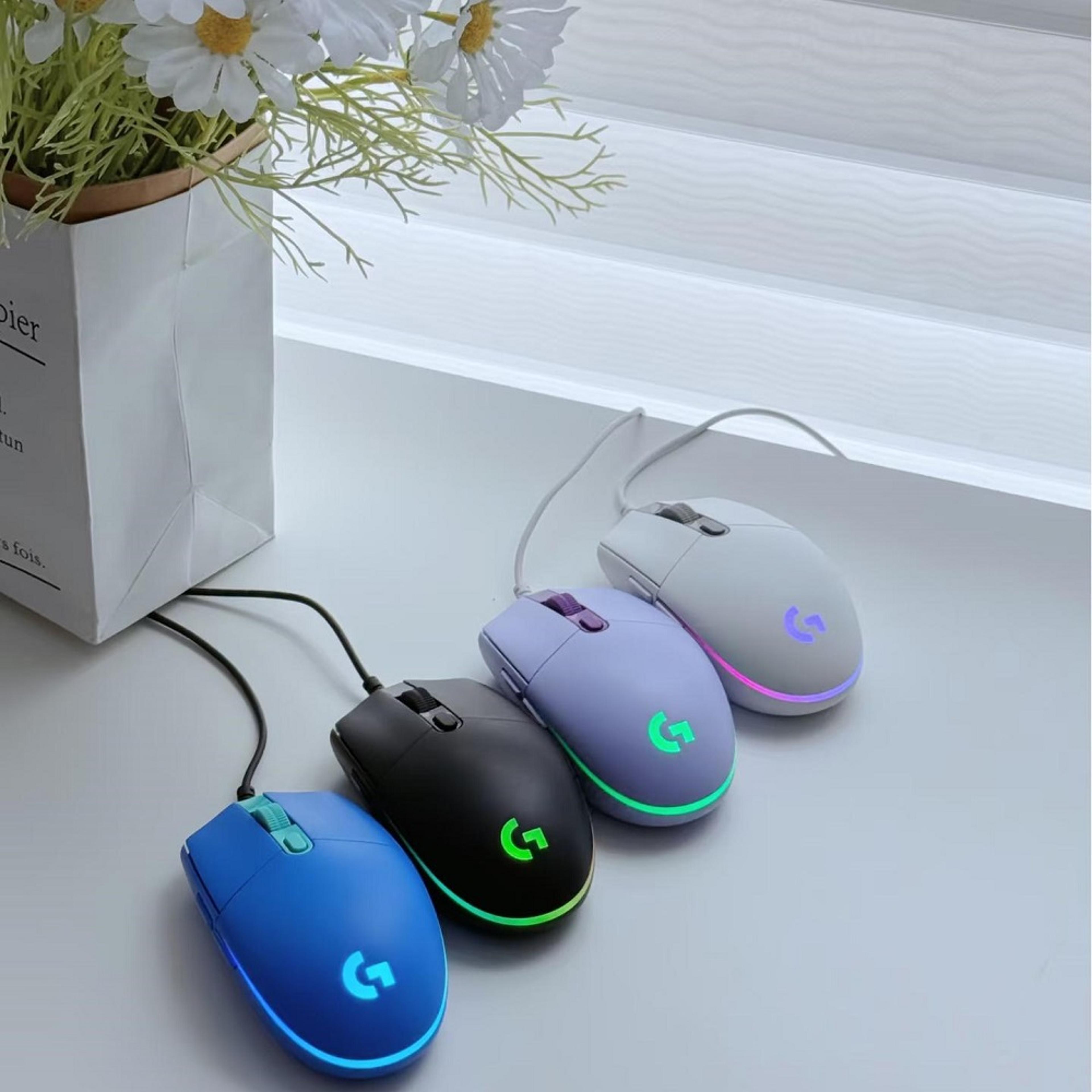 rgb wired gaming mouse with dpi optical sensor for pc mac & laptop