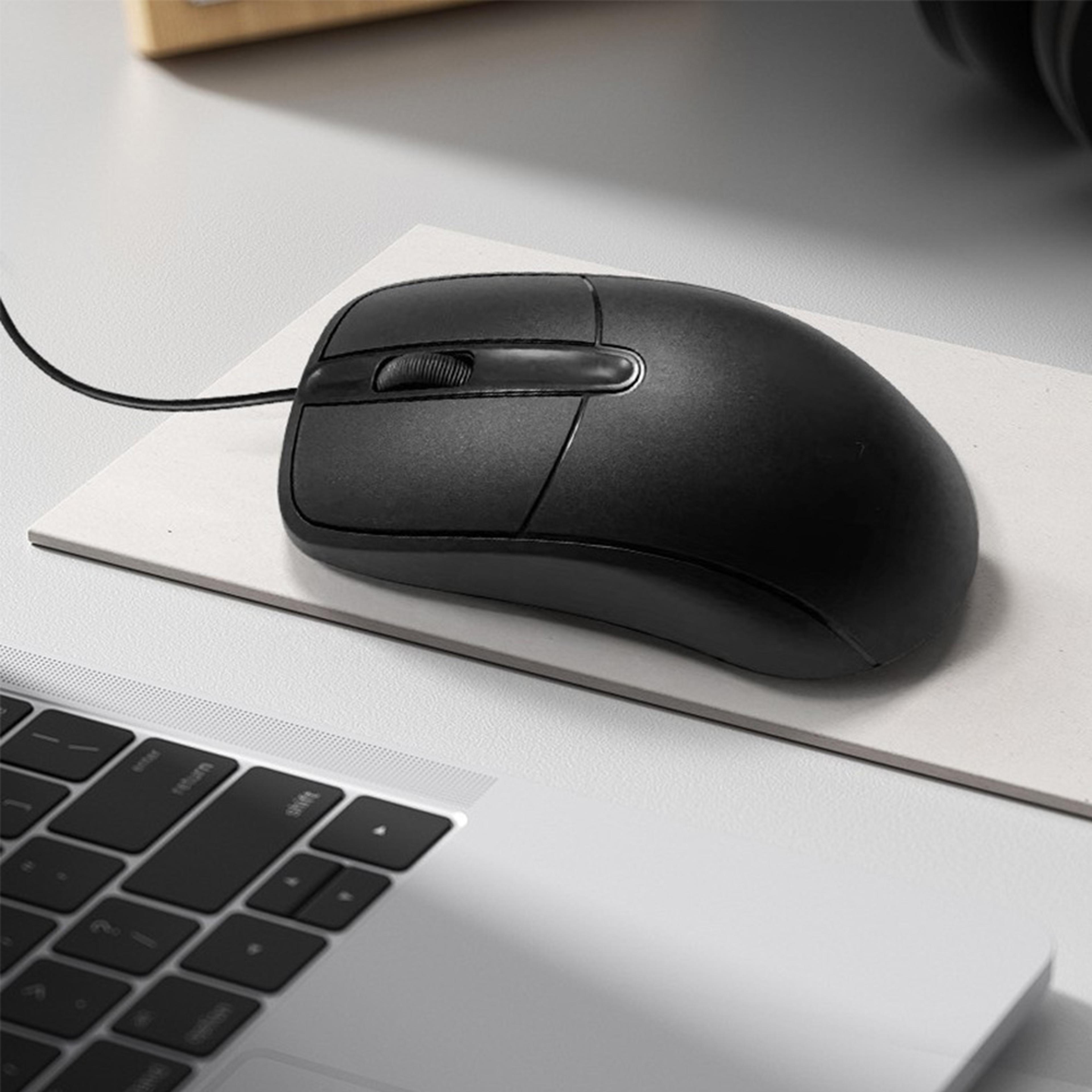usb wired optical mouse for laptop desktop office and home use