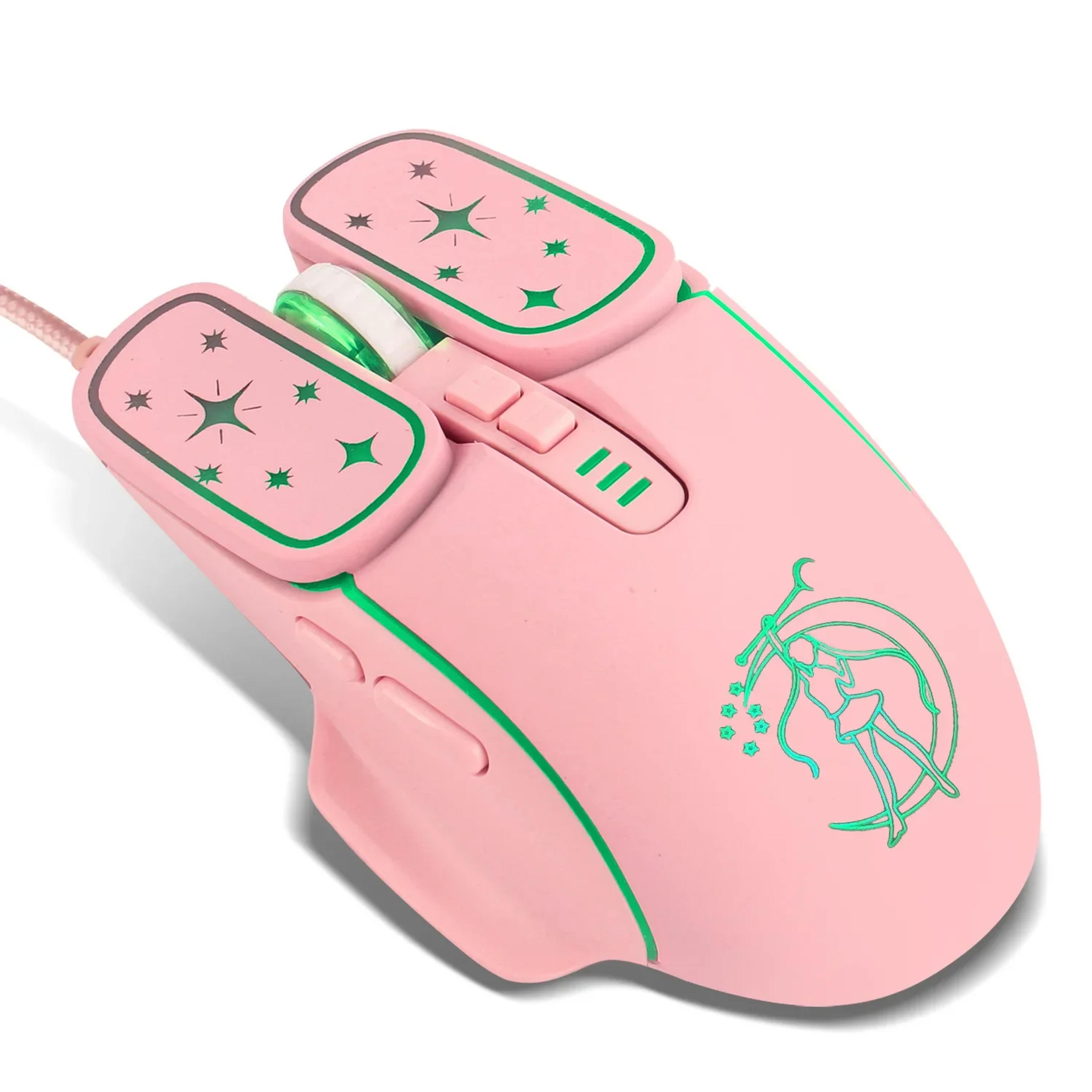 rgb gaming mouse ergonomic wired usb gaming mouse with buttons for pc & laptop