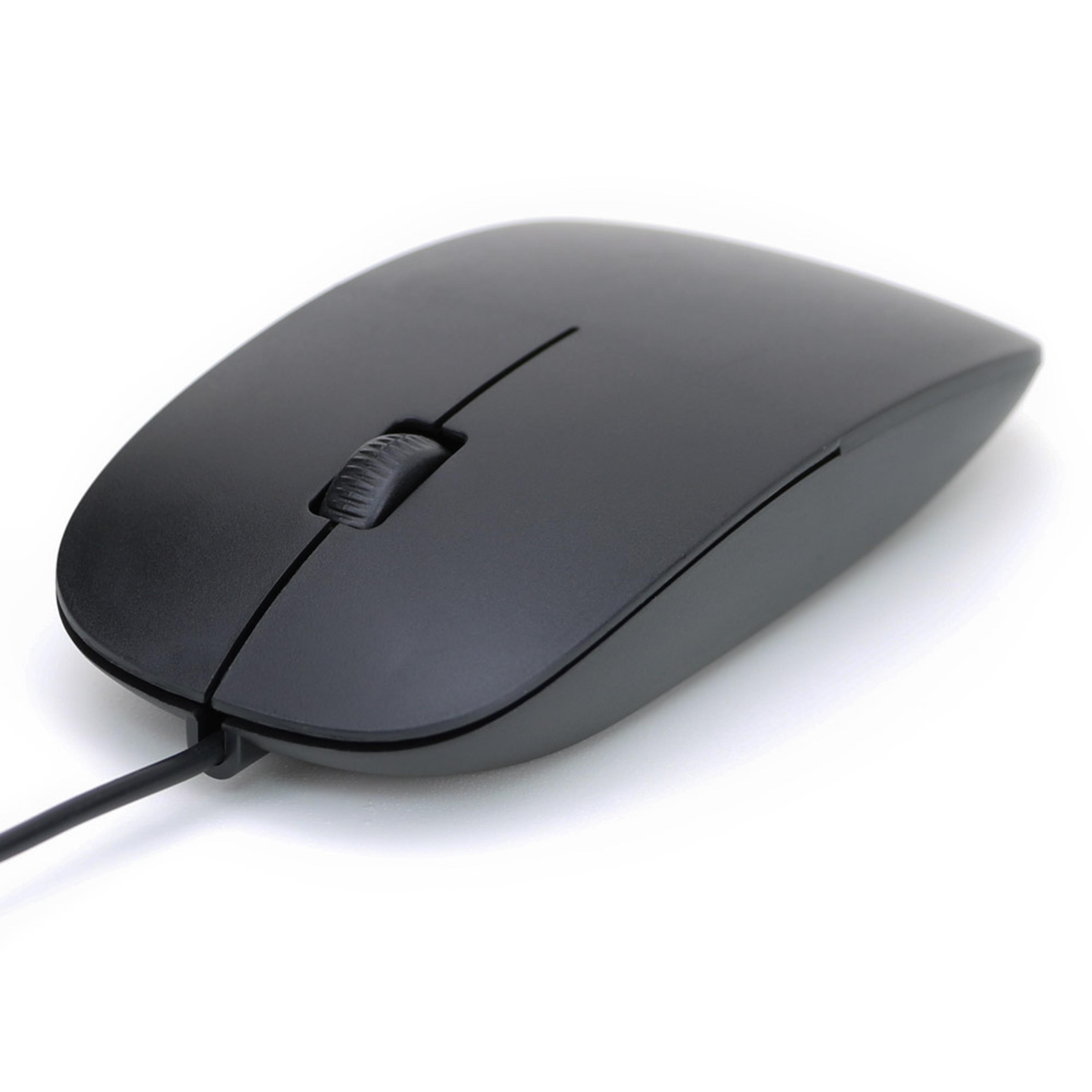 ultra slim usb wired mouse dpi optical mouse for laptop pc office & home