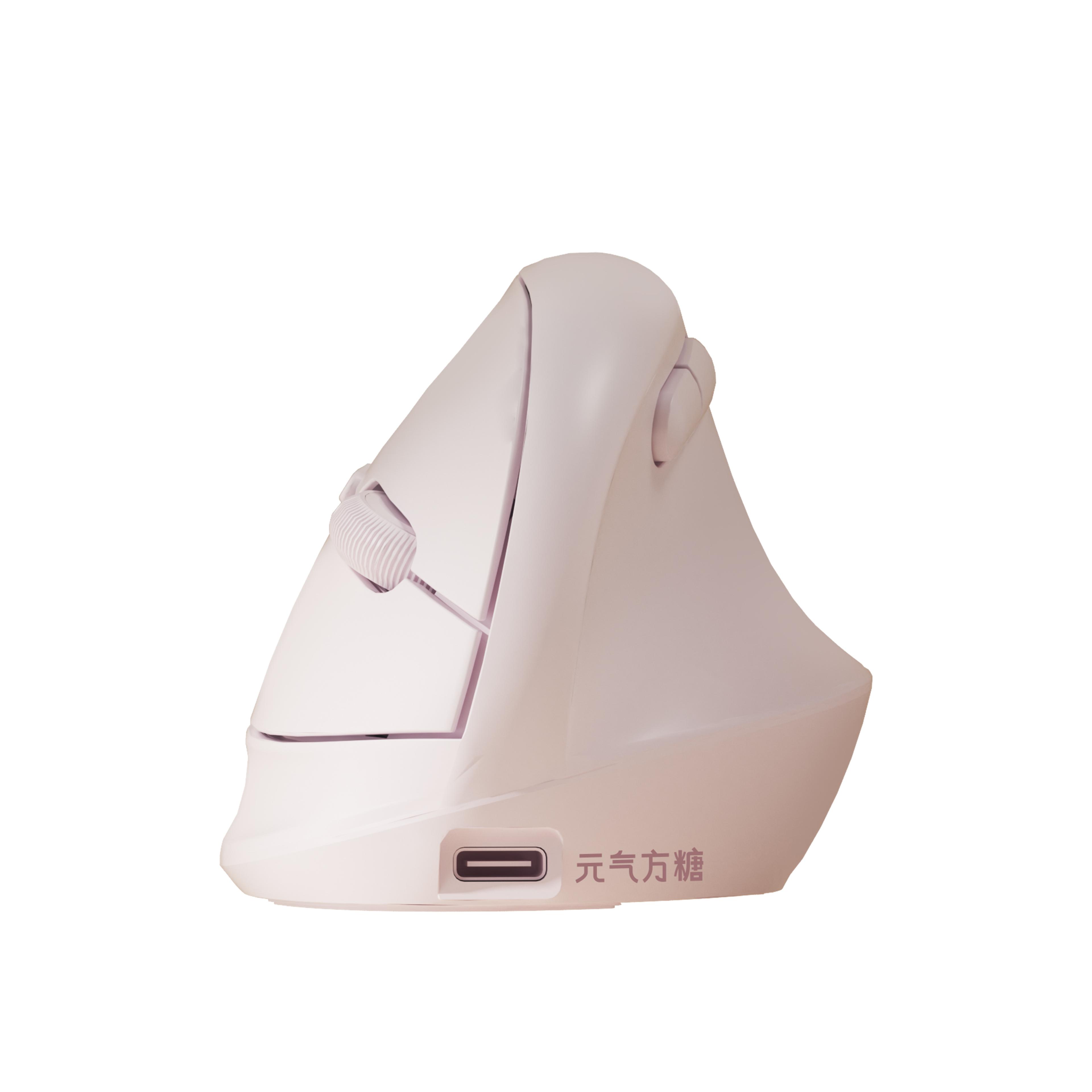mini ergonomic vertical mouse wireless bluetooth & usb adjustable dpi for small hands