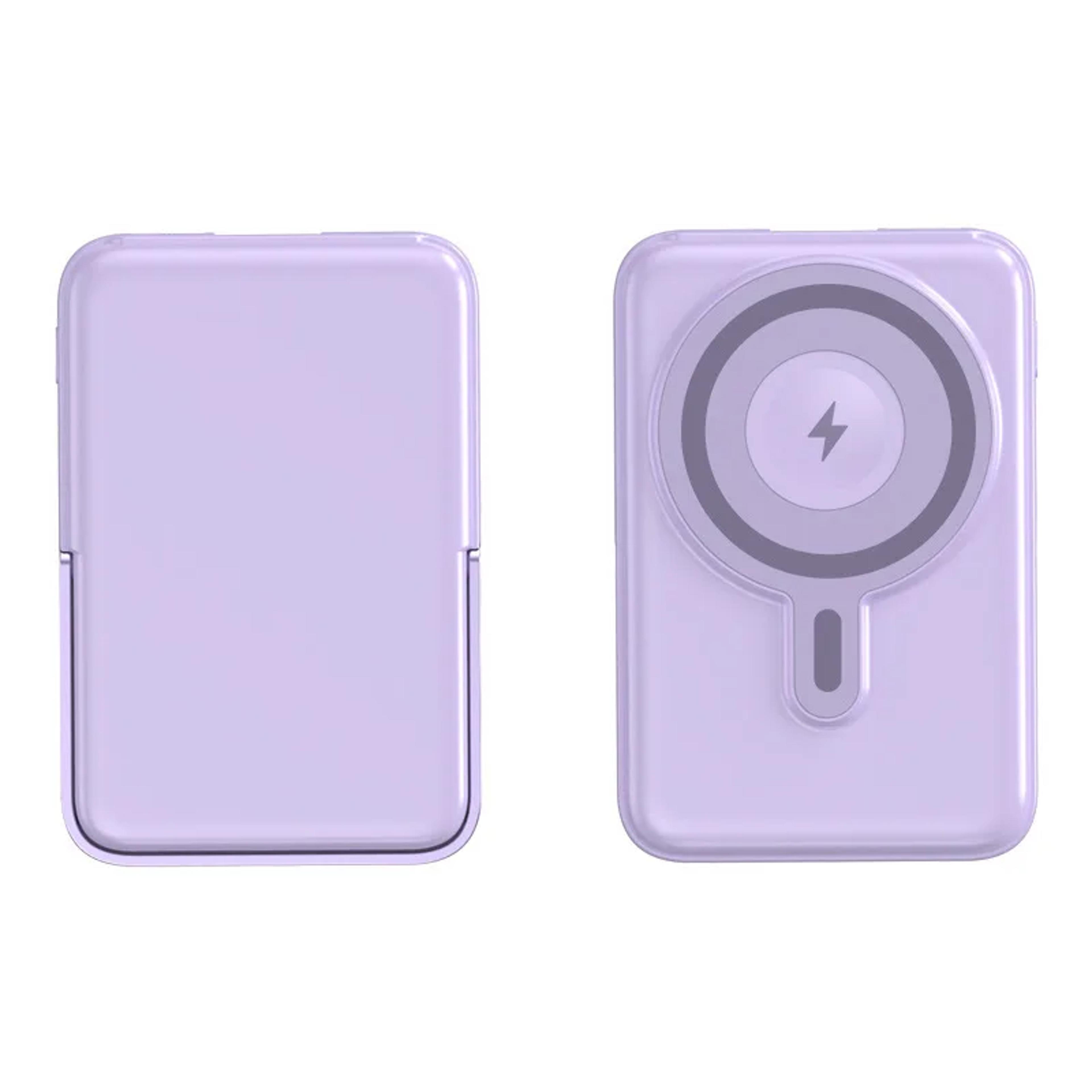 apple watch power bank magnetic wireless charger with fast charging & stand