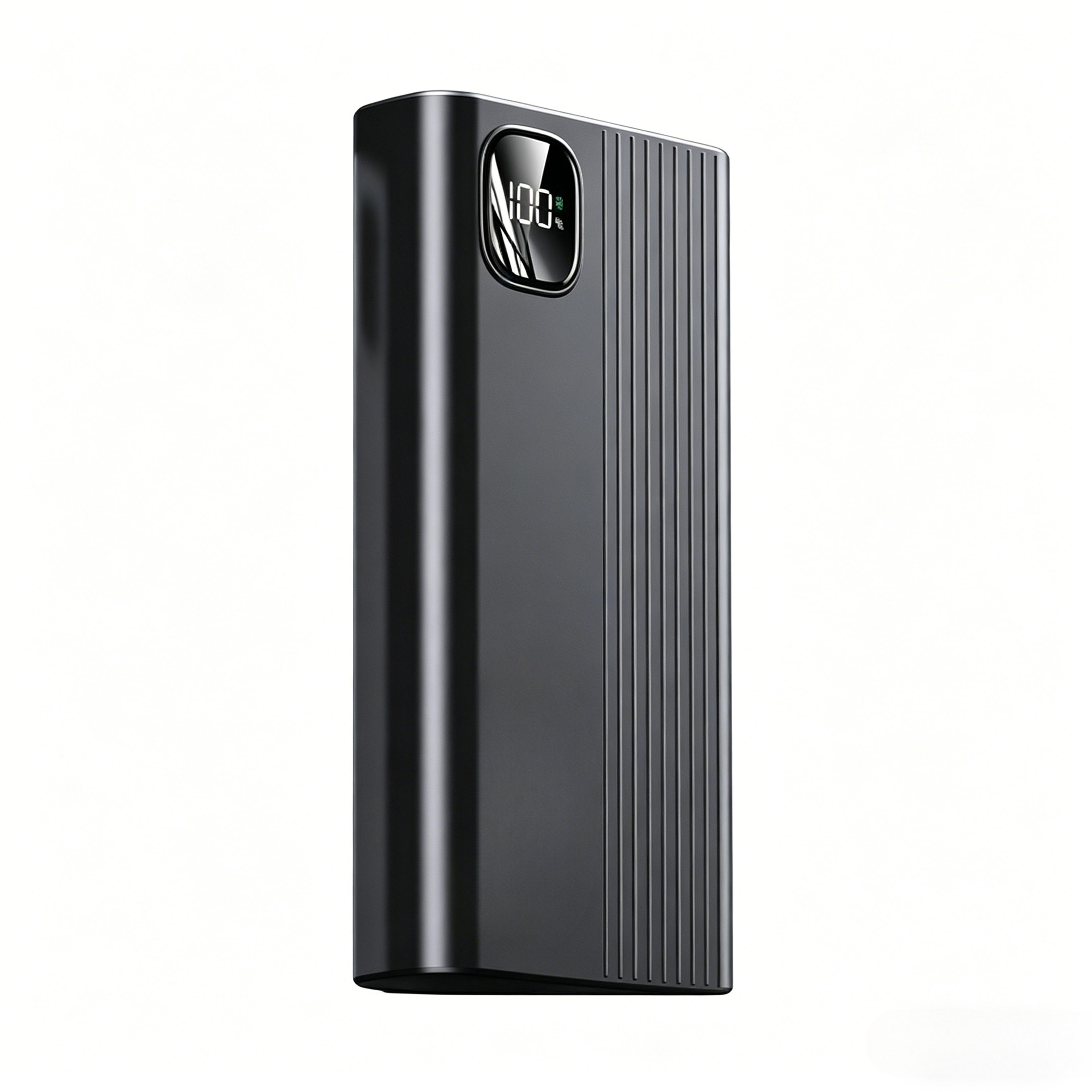 fast charging power bank with led display portable charger for phones & tablets