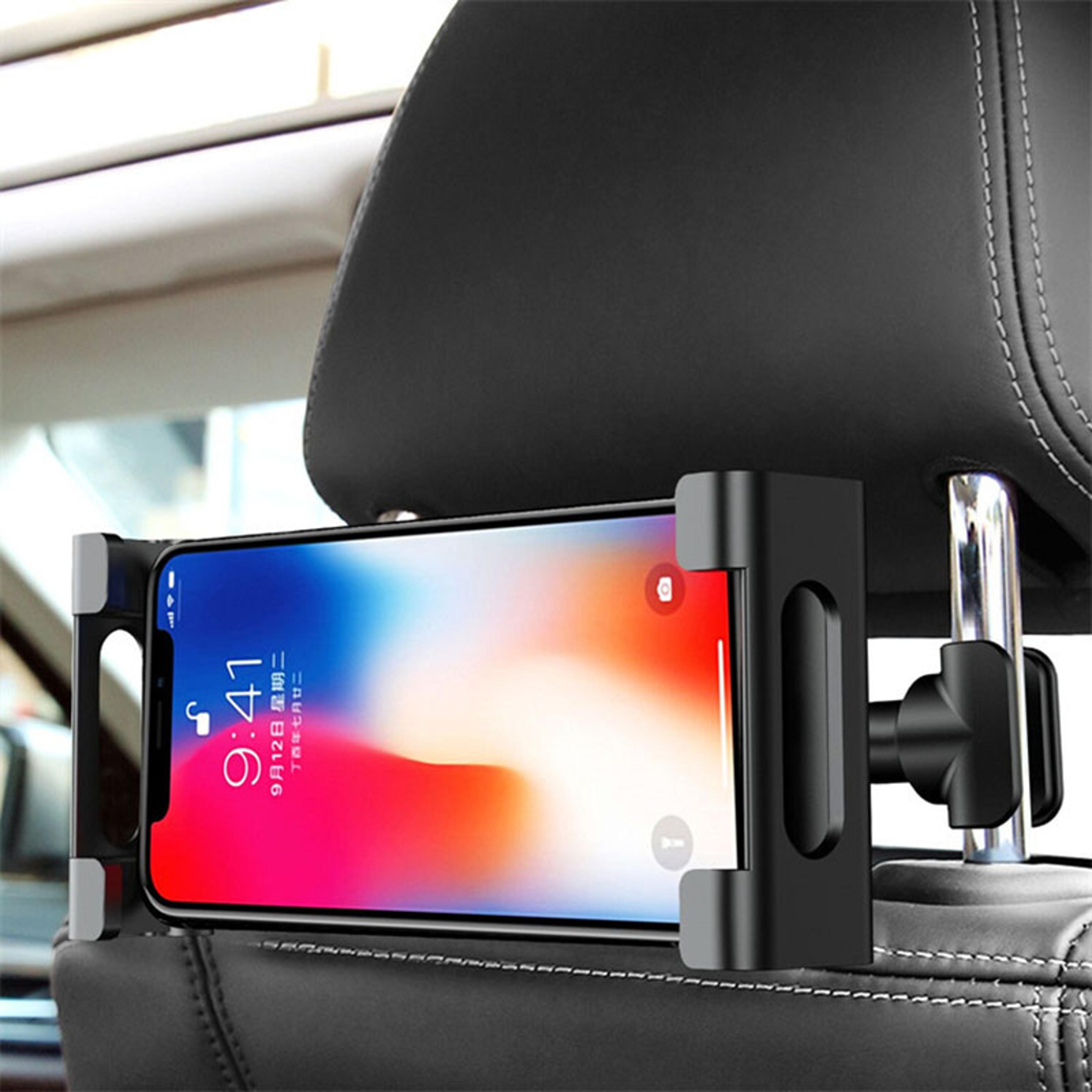 telescopic car headrest tablet holder for phones & tablets adjustable backseat mount