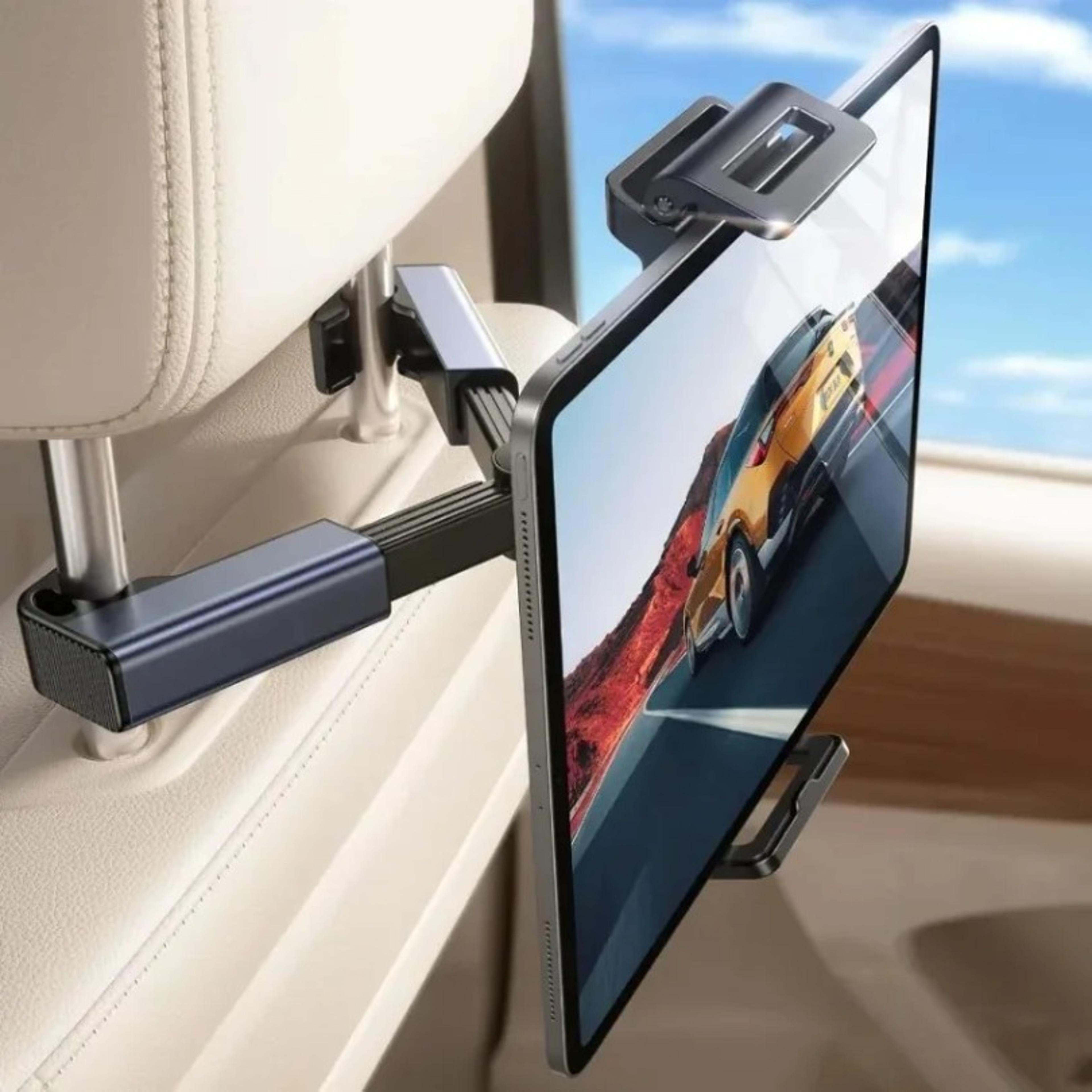 universal car headrest tablet holder adjustable back seat mount for phones & tablets