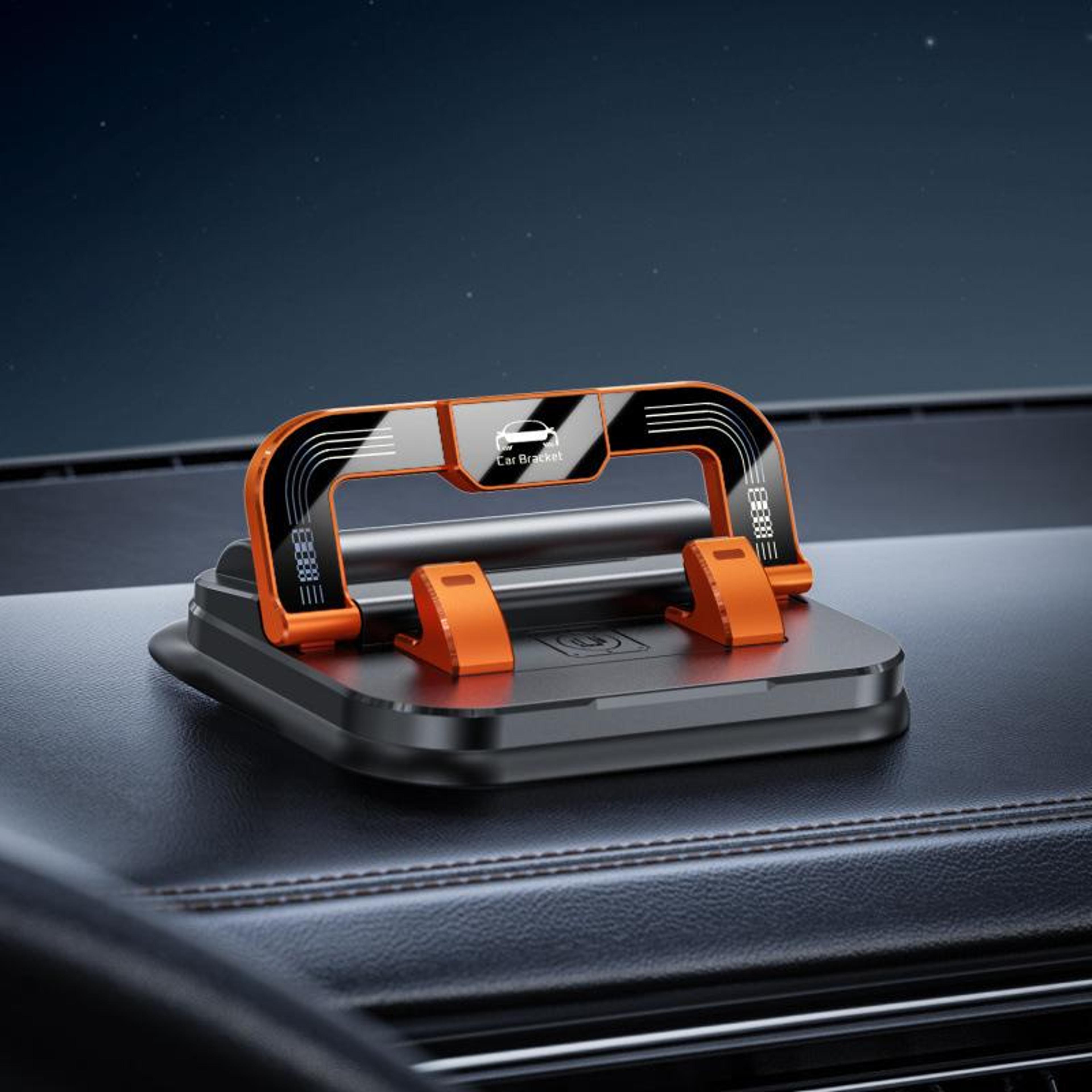 rotating car phone holder with number plate dashboard mount