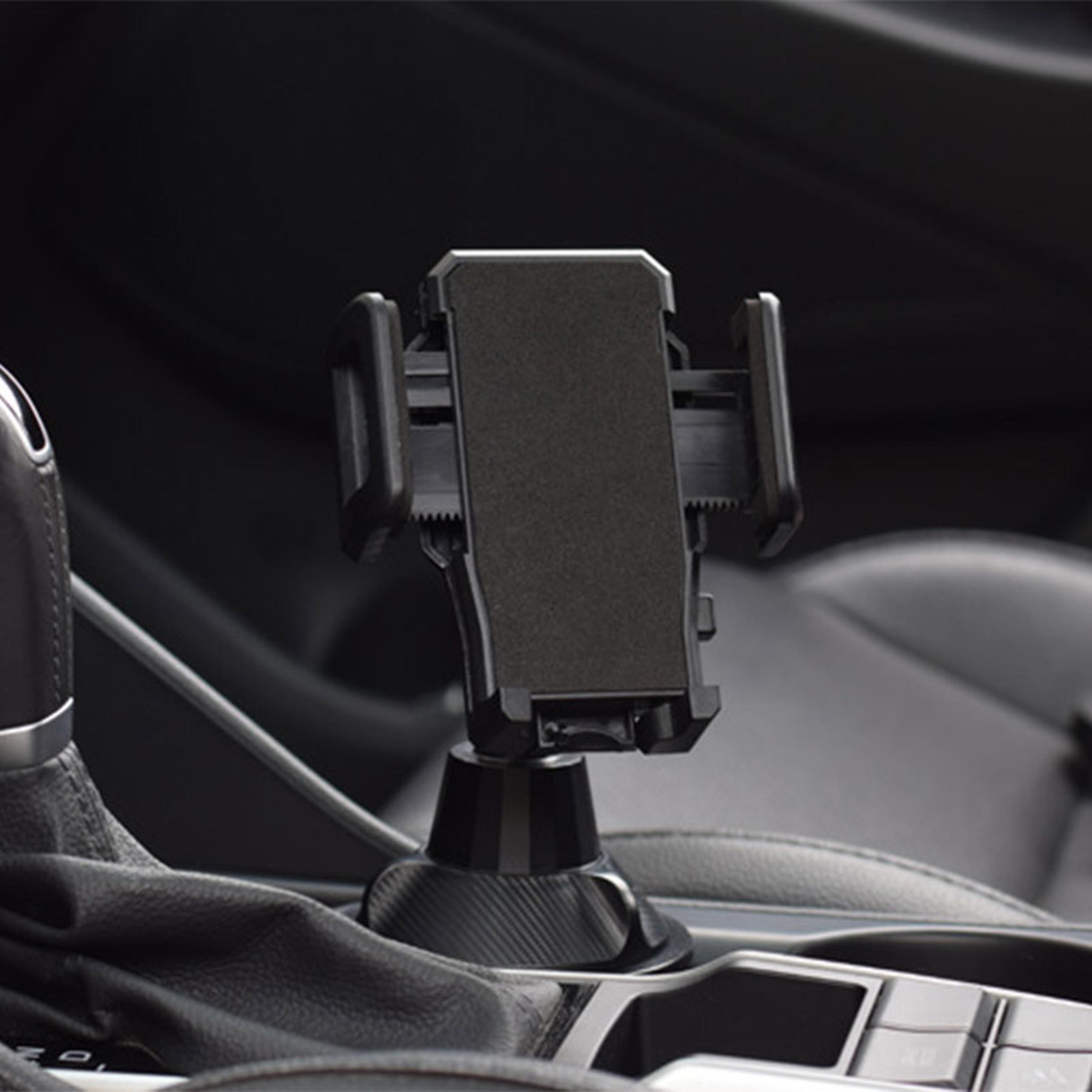 universal car cup phone holder adjustable cup holder phone mount for smartphones