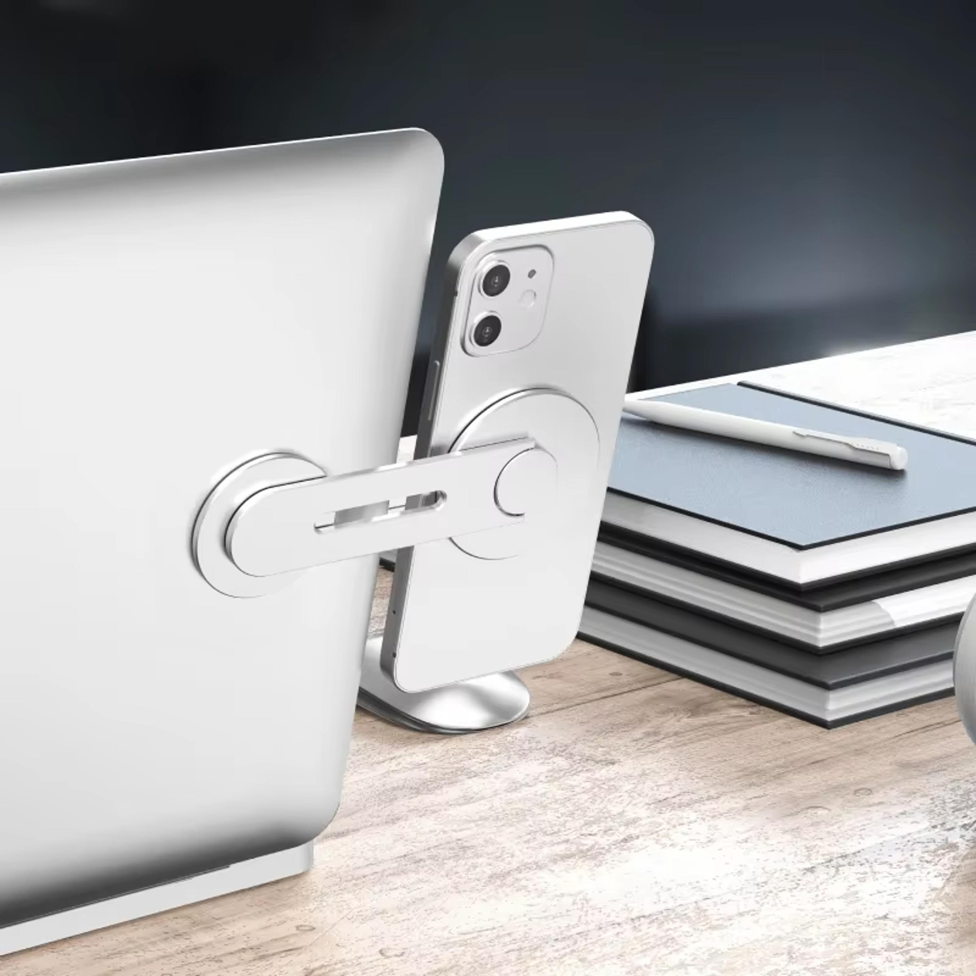 magsafe magnetic phone holder side mount for laptop tesla & desktop