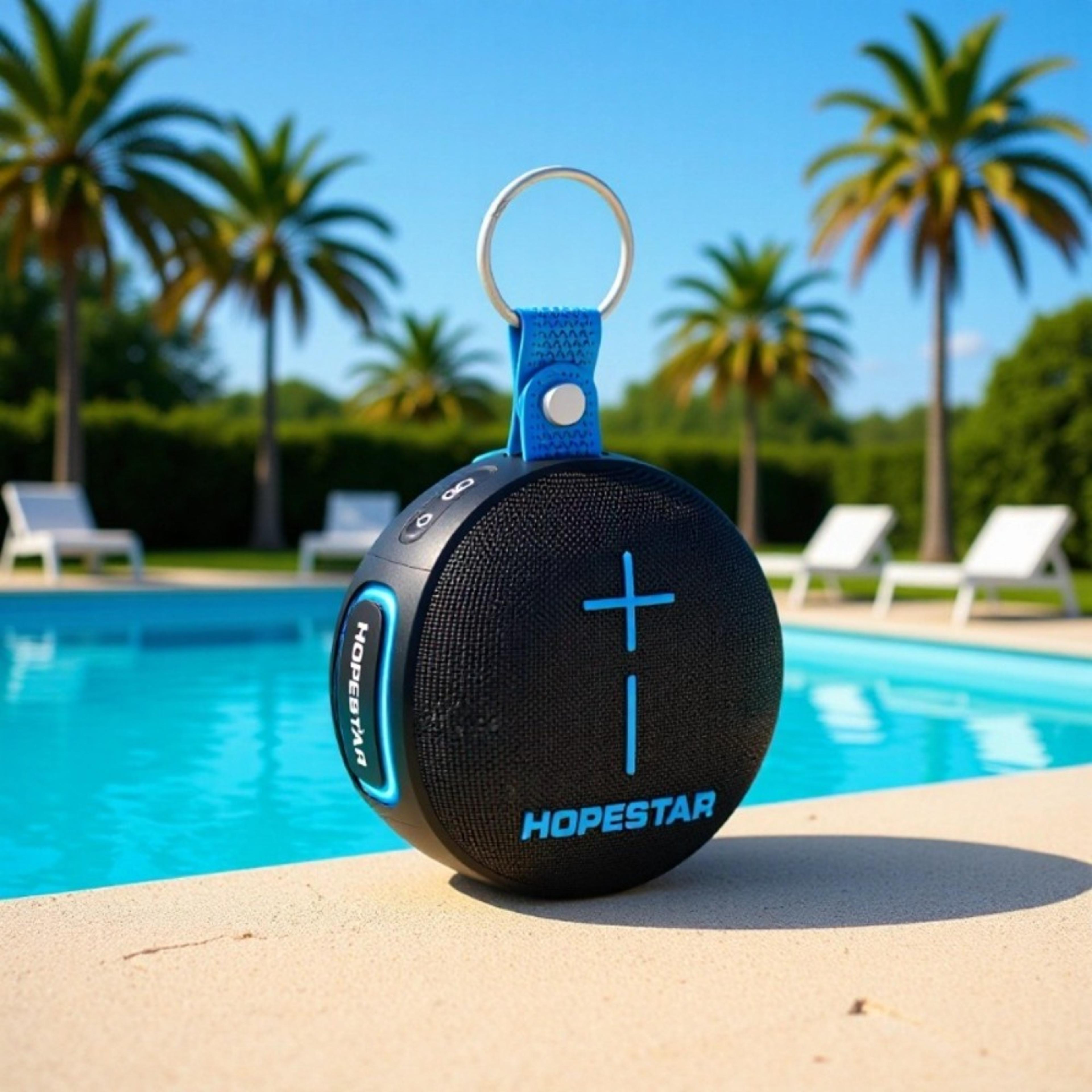 waterproof bluetooth speaker with deep bass tf card & aux portable outdoor wireless speakerss