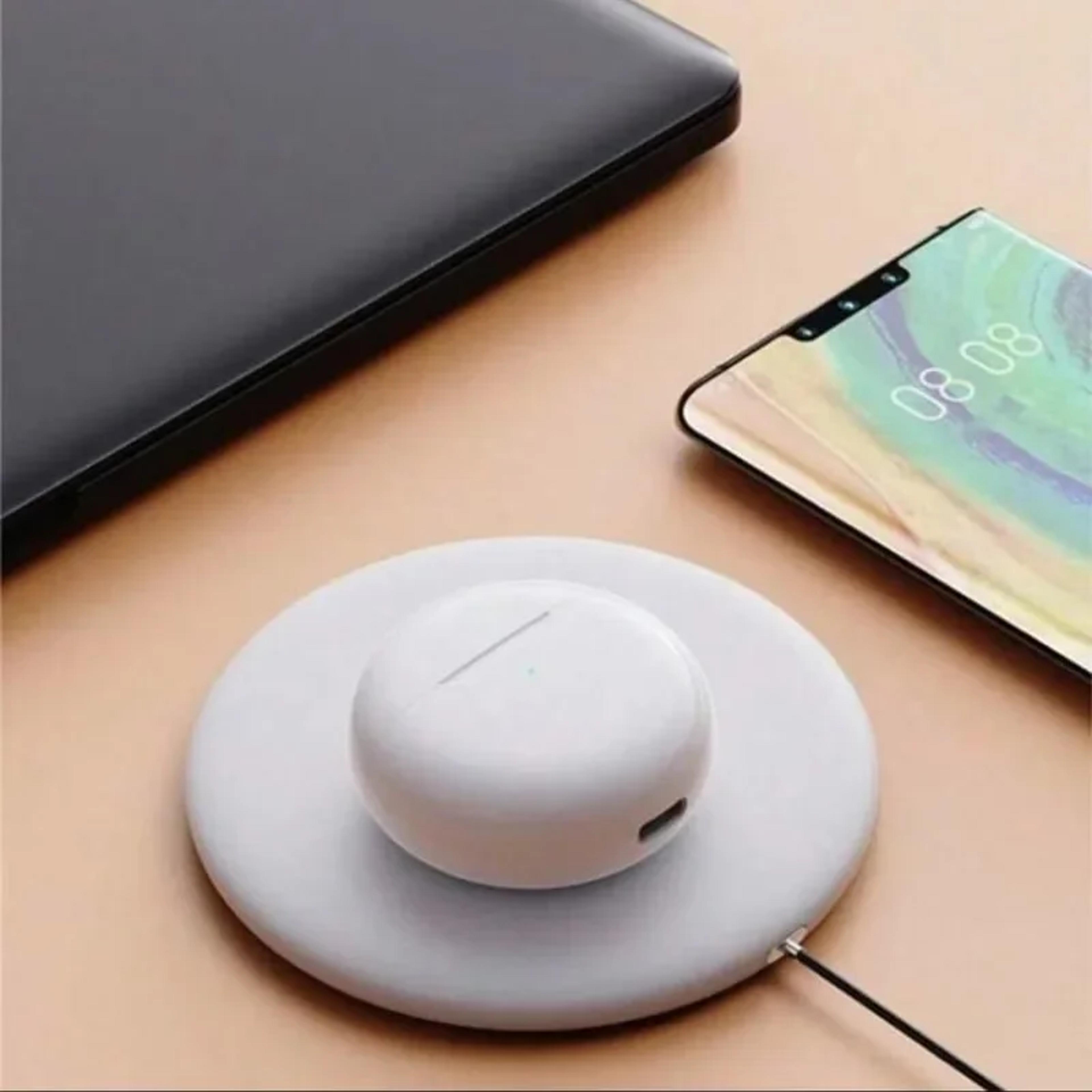 bluetooth earbuds wireless headphones with noise reduction & charging case