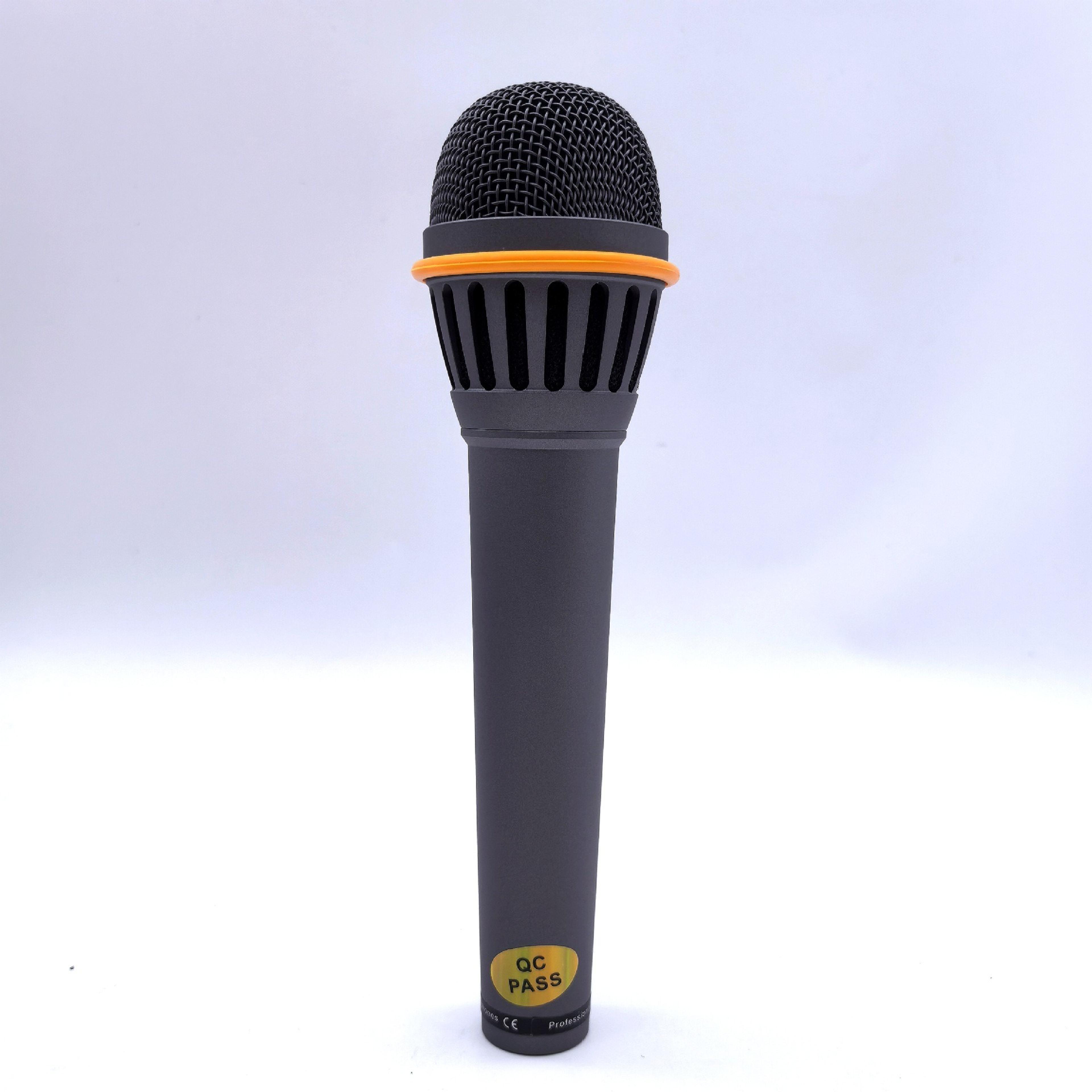 professional wired dynamic cardioid handheld microphone for singing recording & live performance