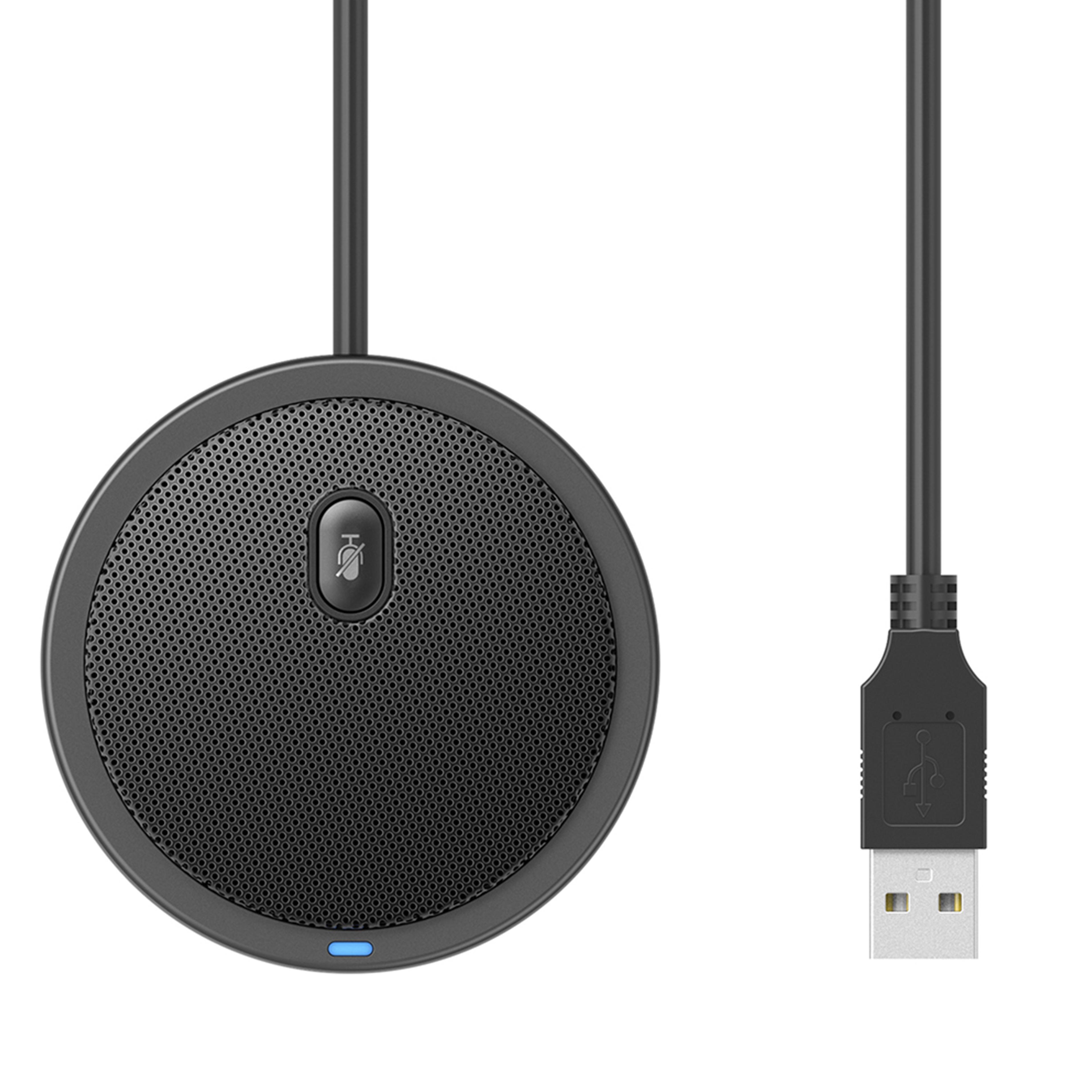 usb conference microphone for pc laptop meetings voice chat & streaming