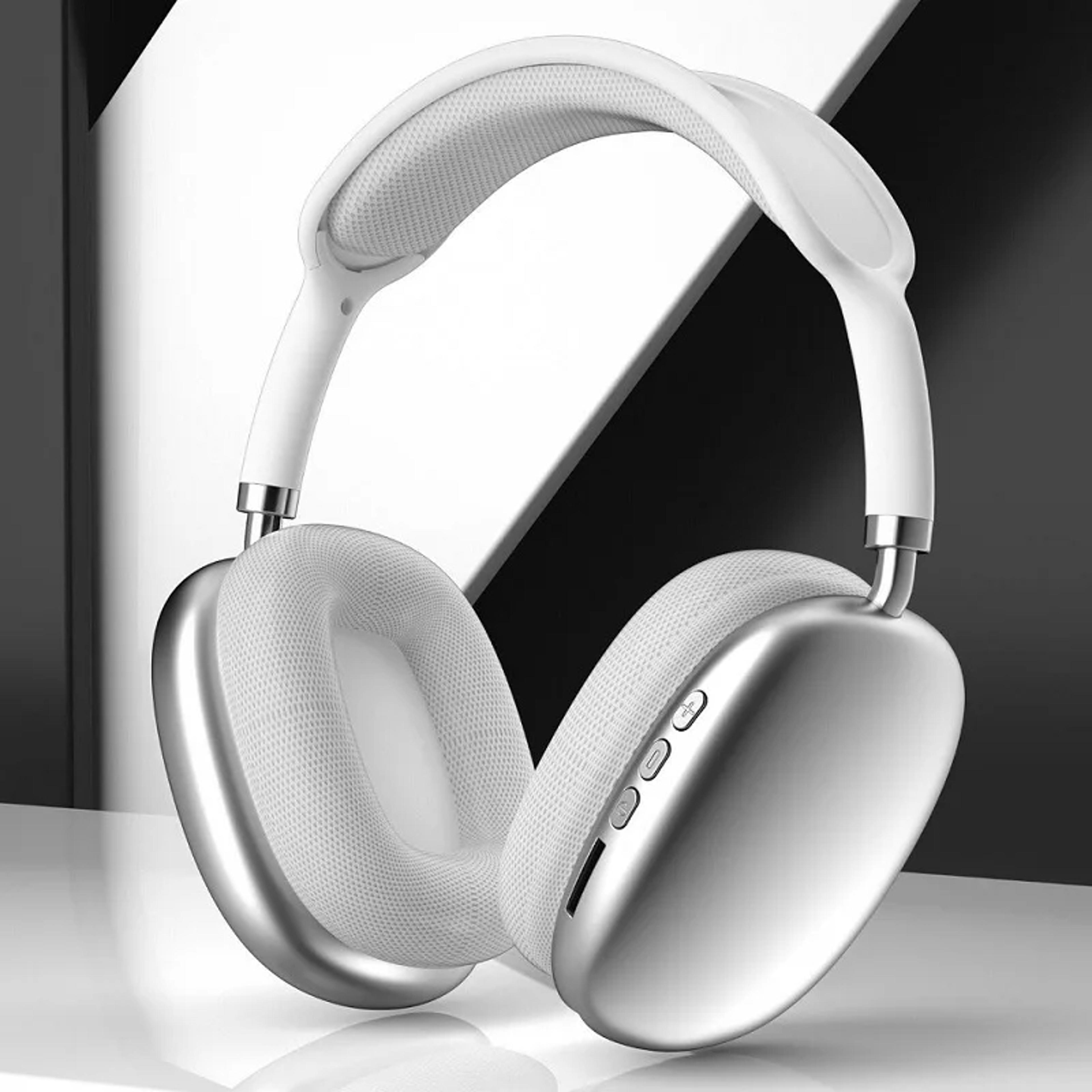 wireless bluetooth over ear headphones noise cancelling foldable headset for pc & phone