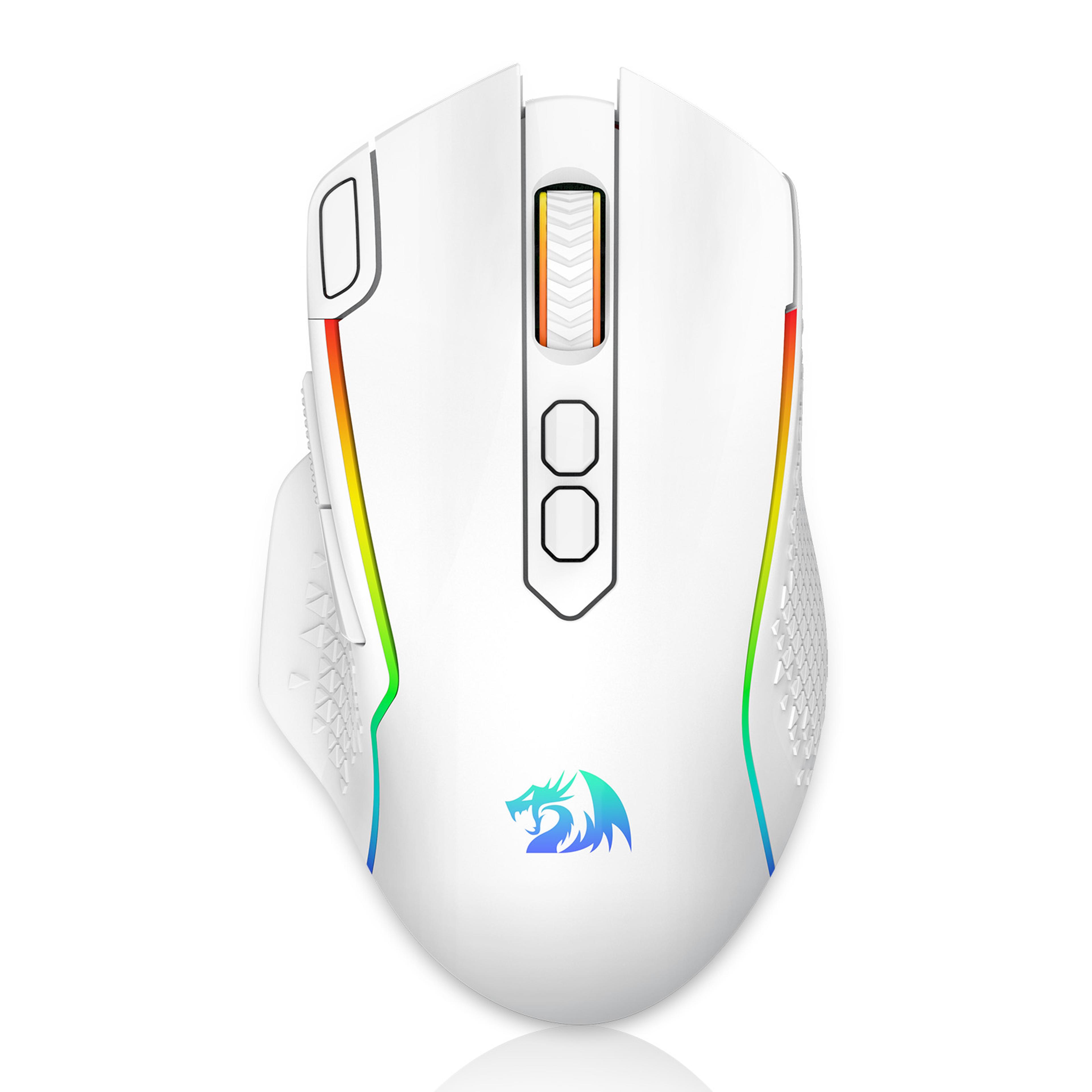 wireless gaming mouse dpi with 8 programmable macro buttons and rapid fire key