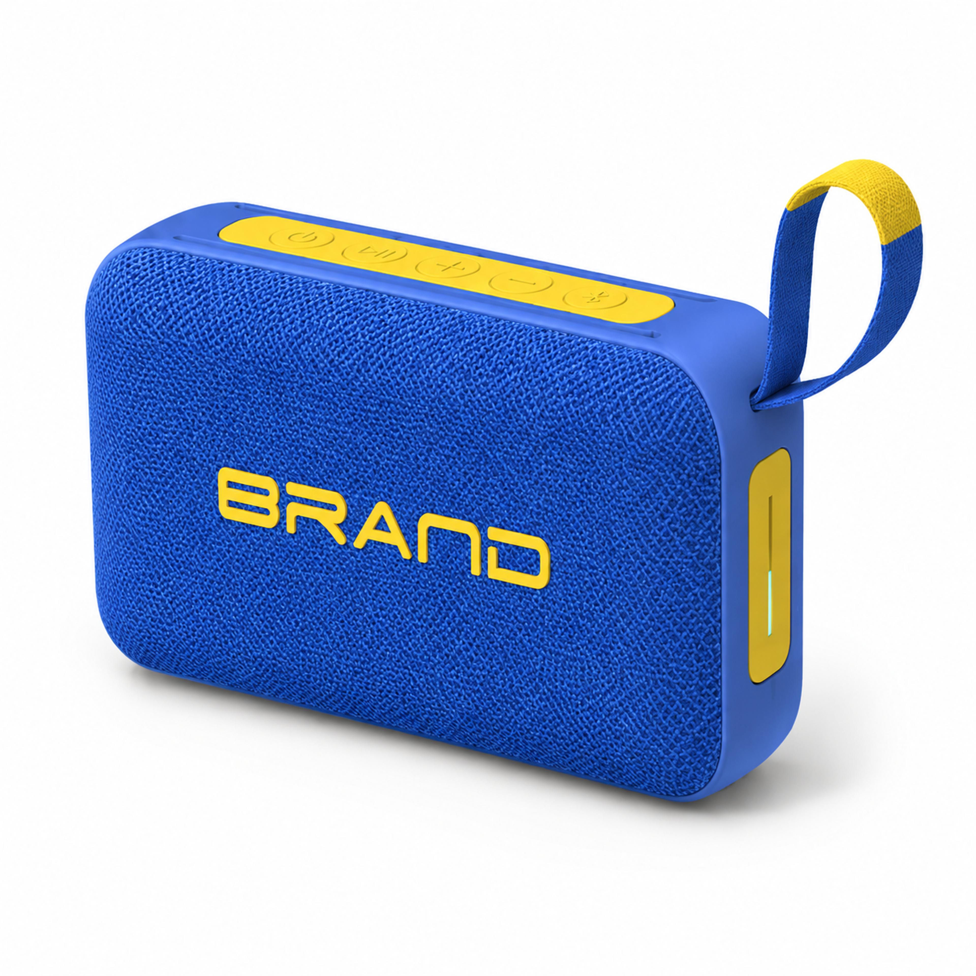 portable bluetooth speaker wireless audio with rgb lights fm radio & water resistance