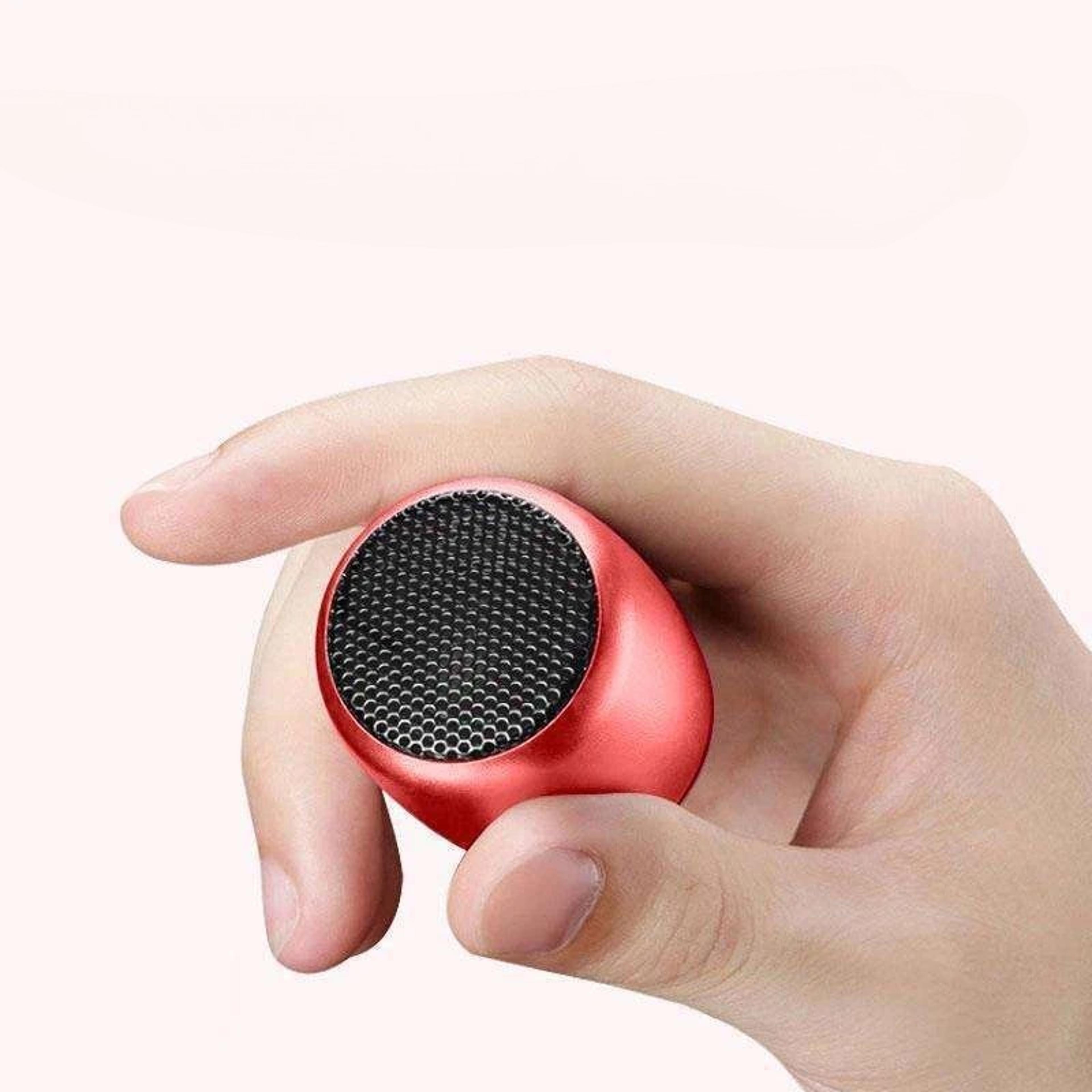 portable bluetooth speaker mini wireless metal speaker with deep bass and hands free calling