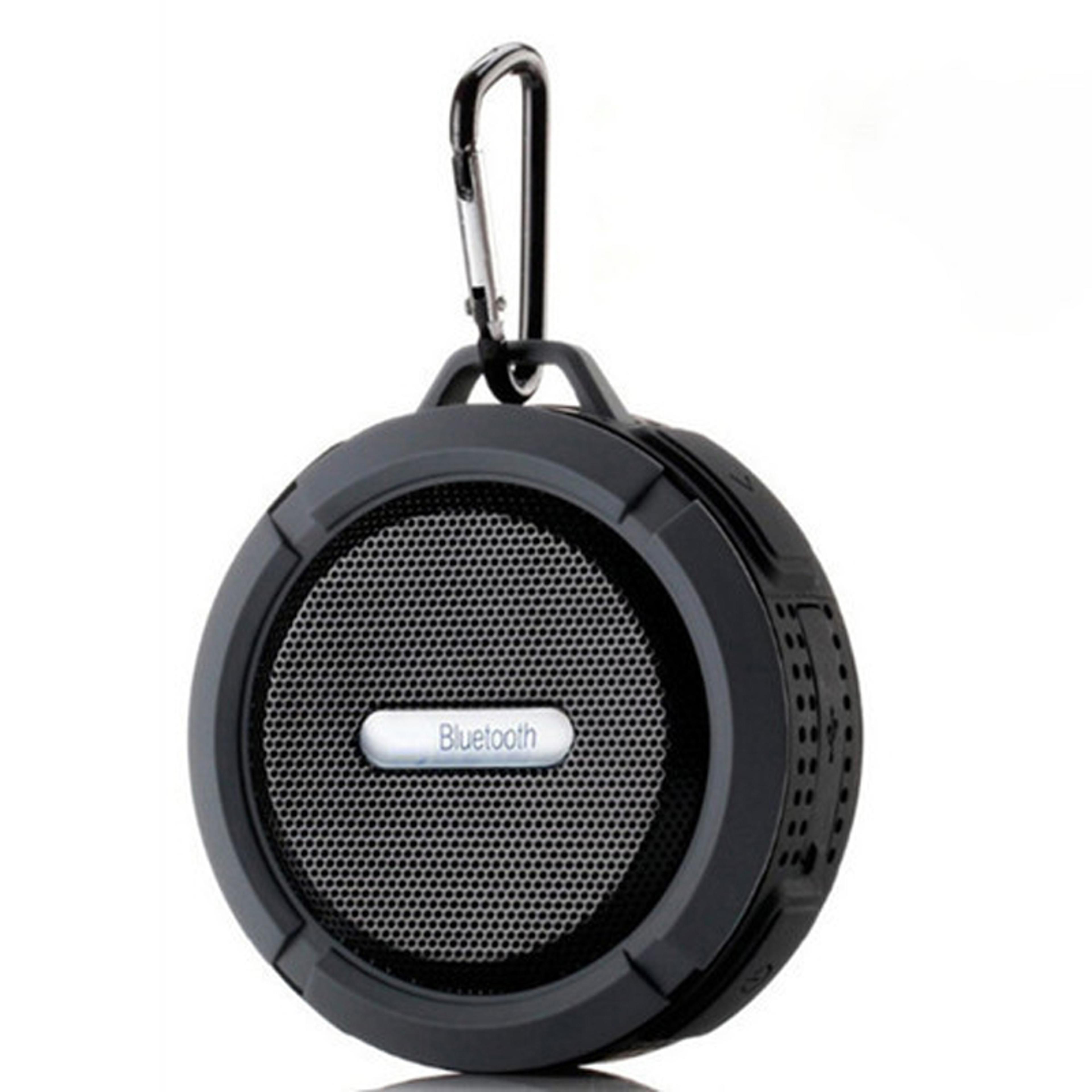 portable waterproof bluetooth speaker with deep bass and wireless stereo sound