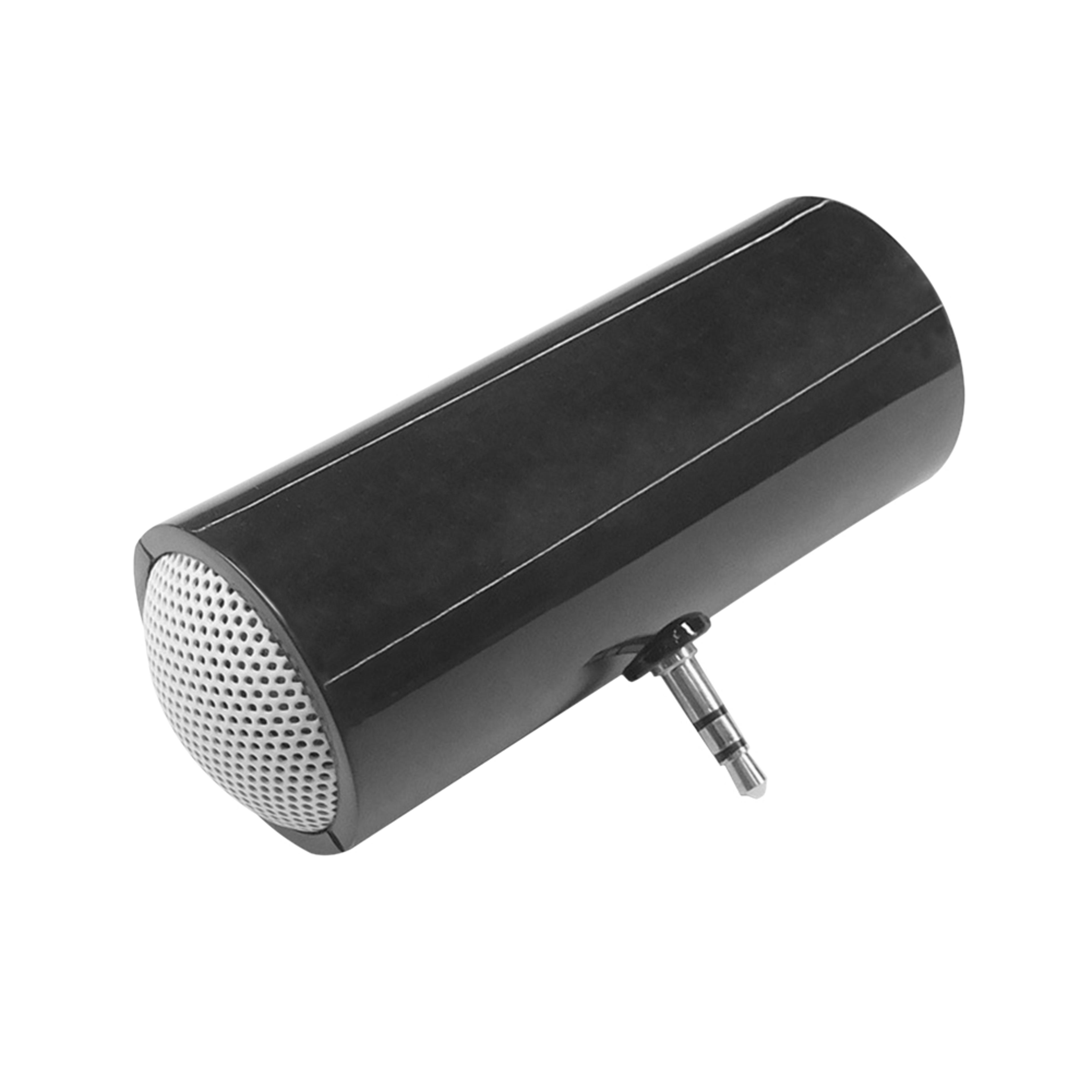 portable phone speaker with aux plug and play audio for smartphones tablets & computers