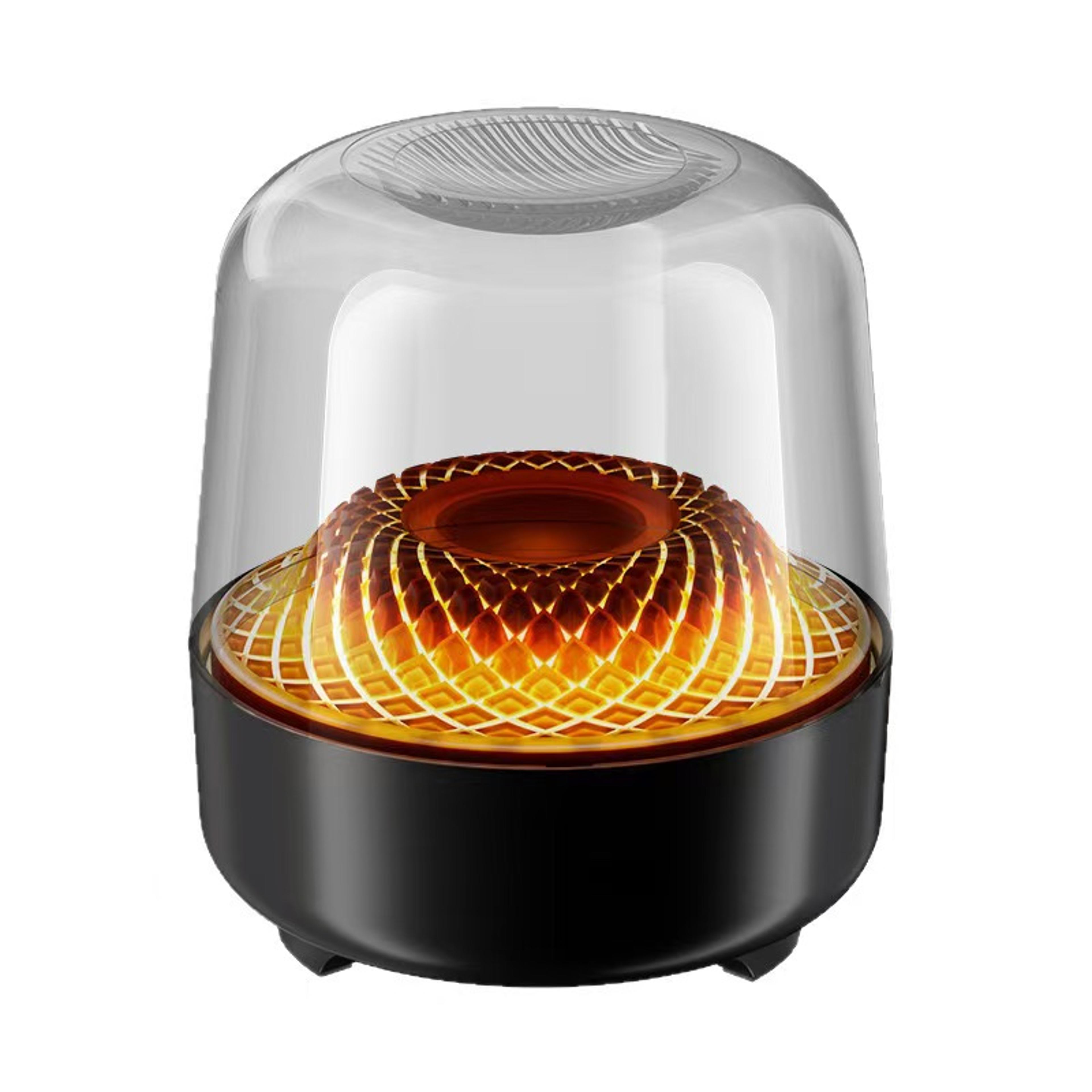 crystal pro portable bluetooth speaker with deep bass tf card slot & fm radio