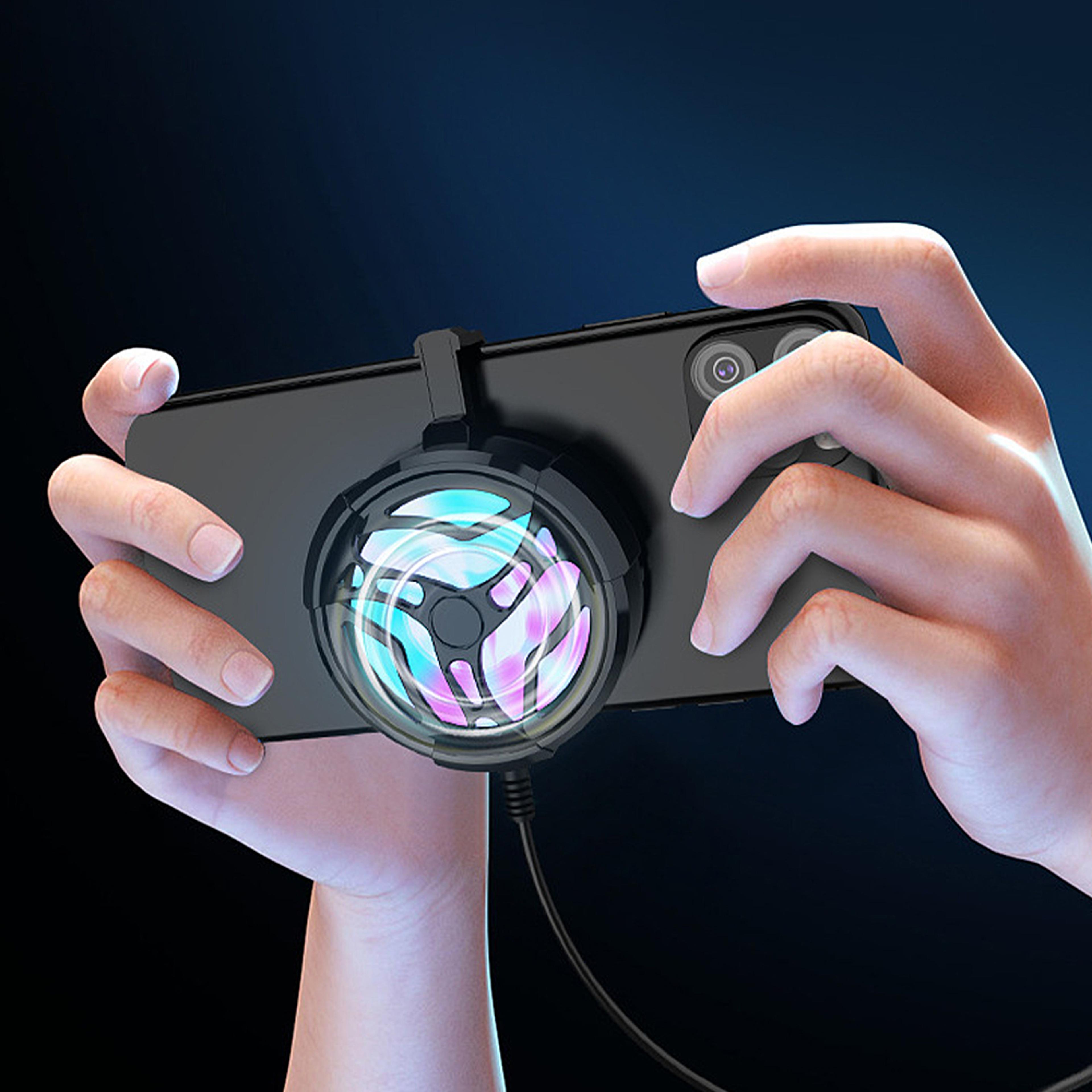 universal phone cooling fan back clip mobile phone cooler for gaming and fast heat dissipation