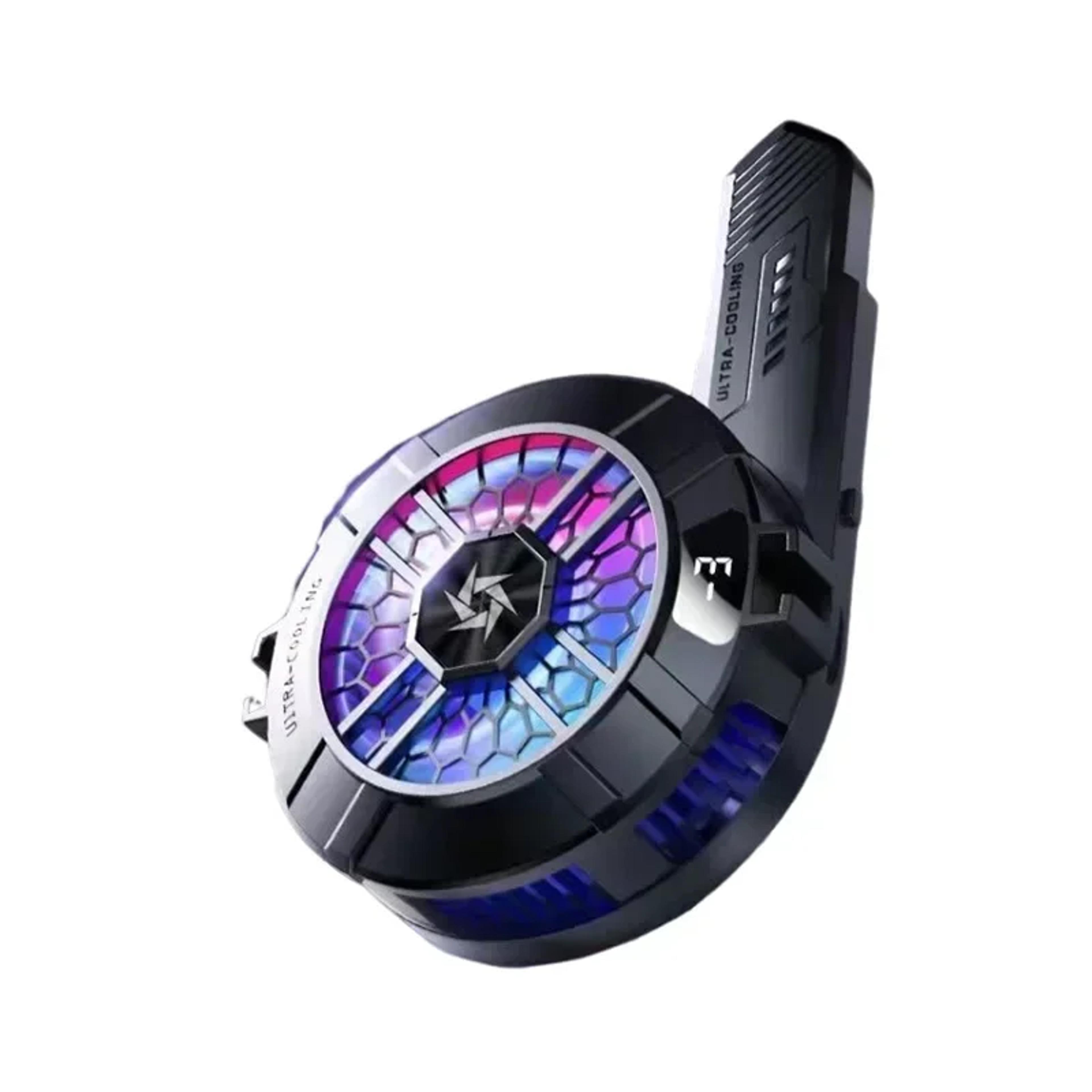 magnetic phone cooling fan with semiconductor cooling for gaming and streaming