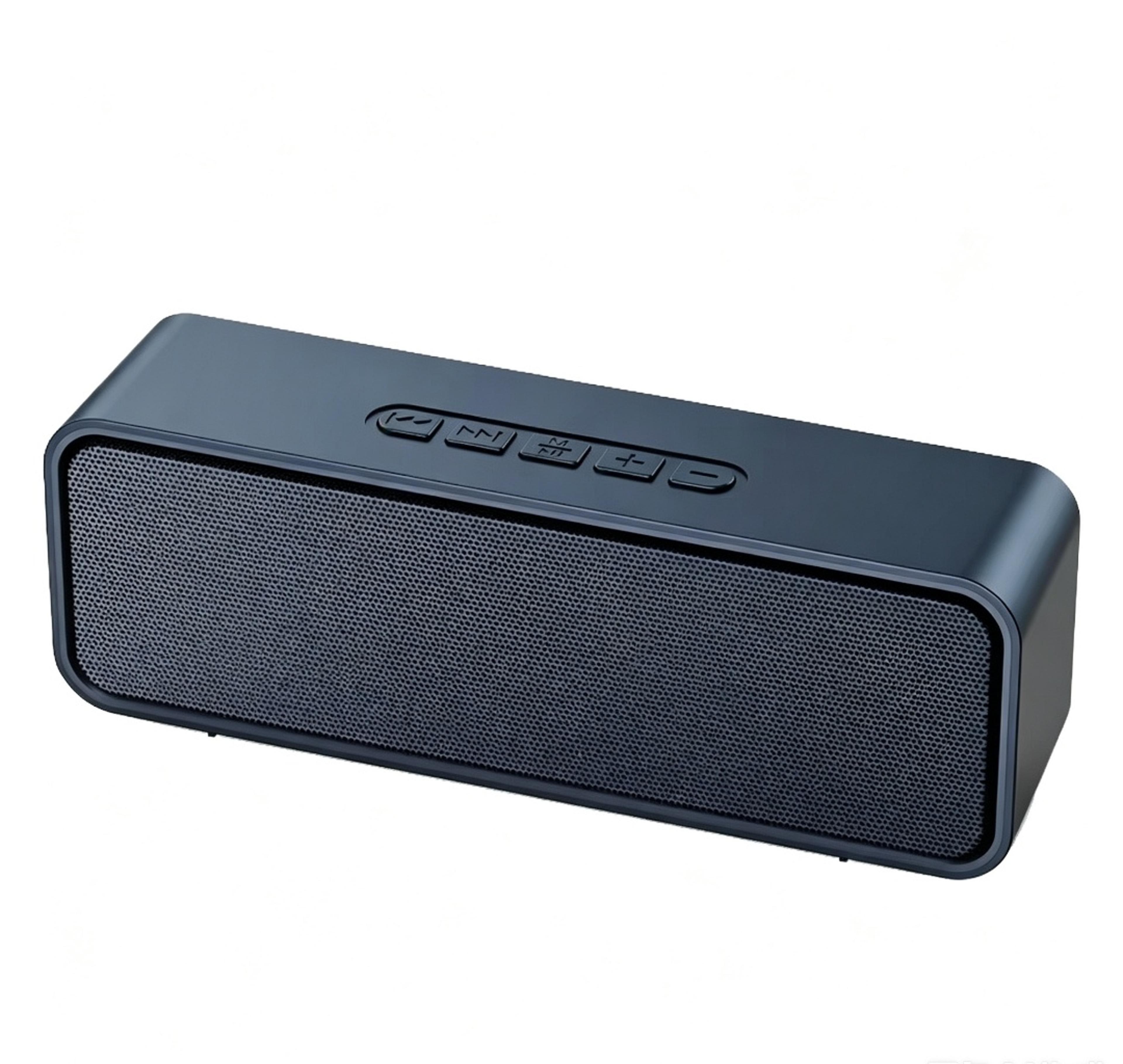 portable waterproof bluetooth speaker with deep bass stereo sound and dual soundbar design