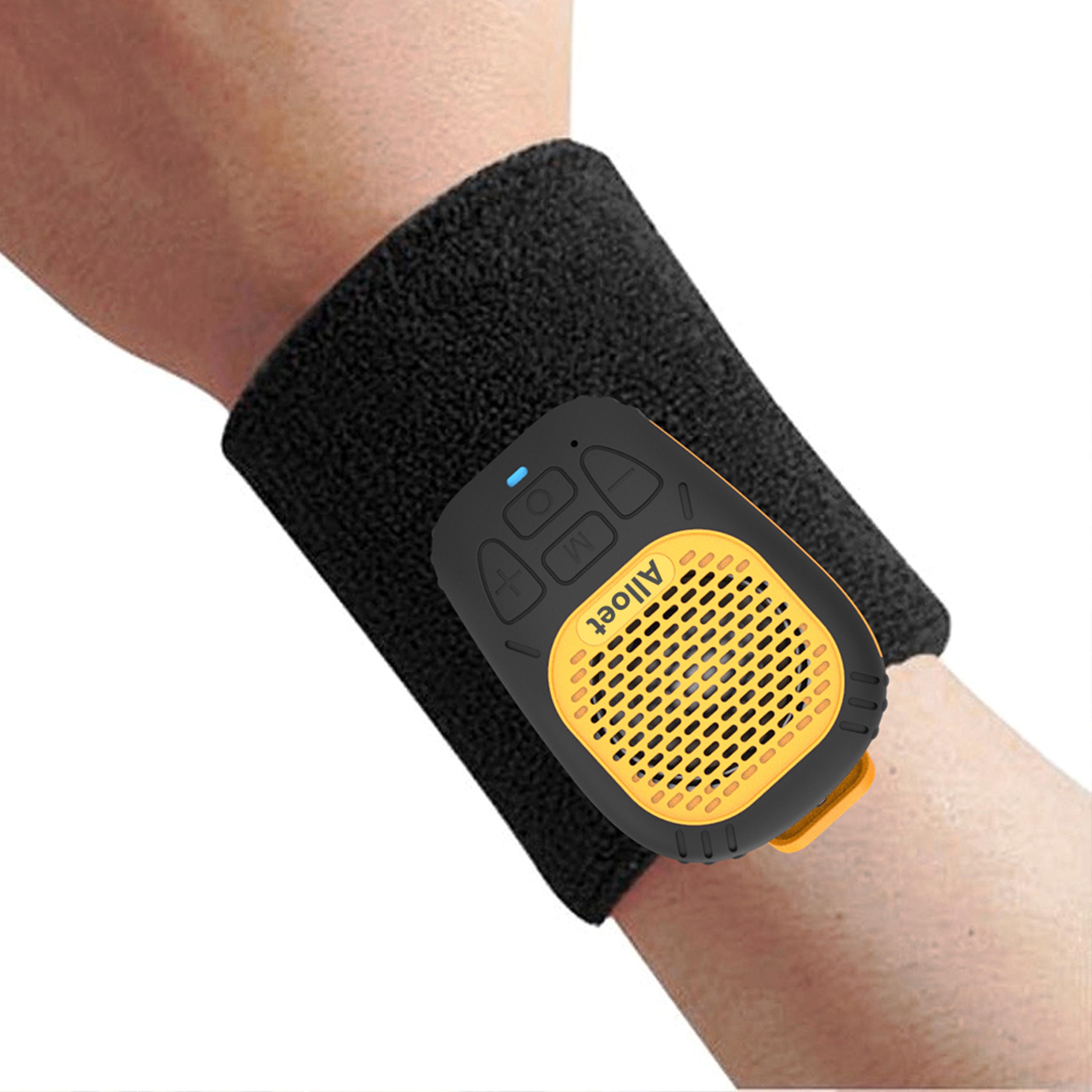 wearable bluetooth speaker with clip built in mic & hands free calling