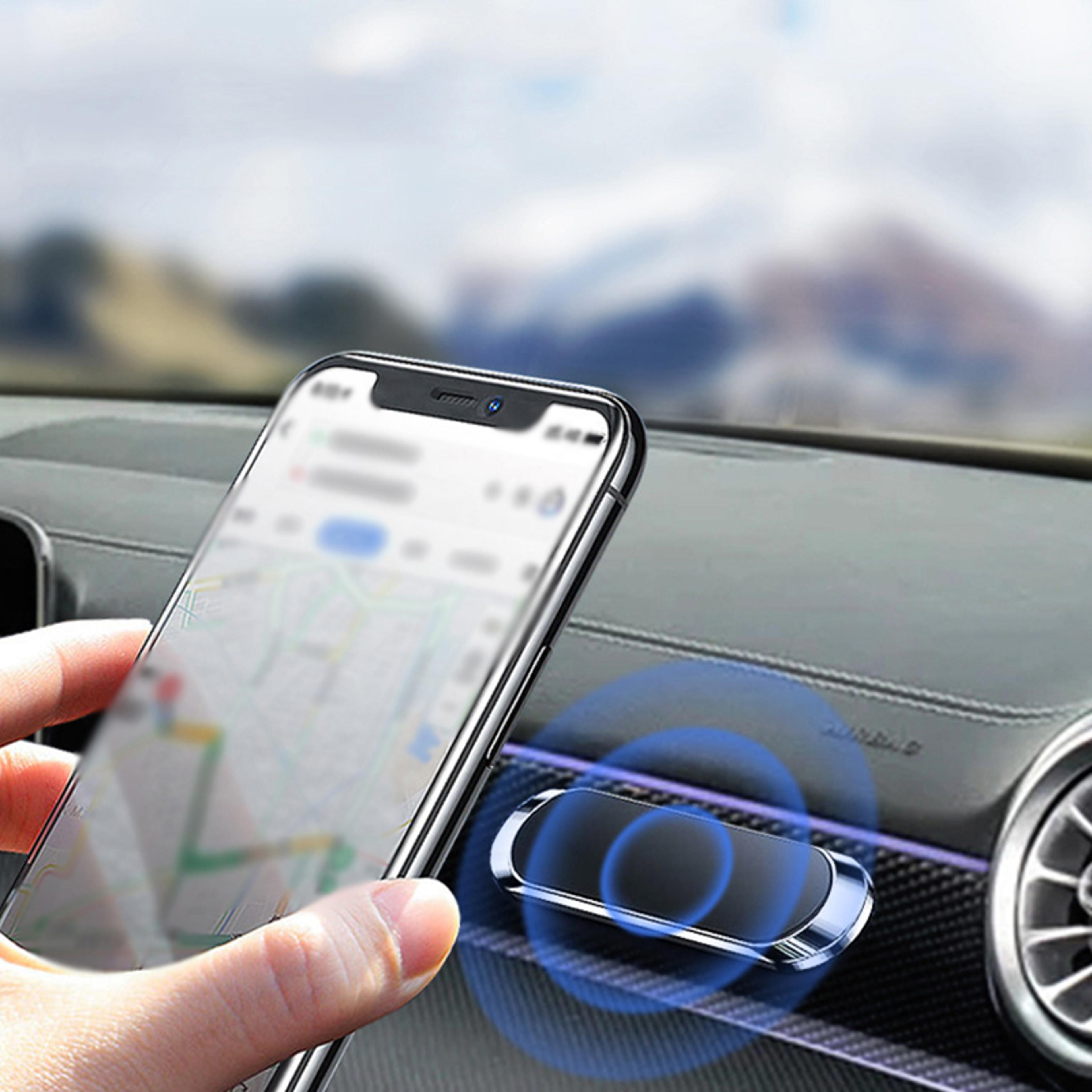 mini magnetic car phone holder strong dashboard phone mount for smartphones
