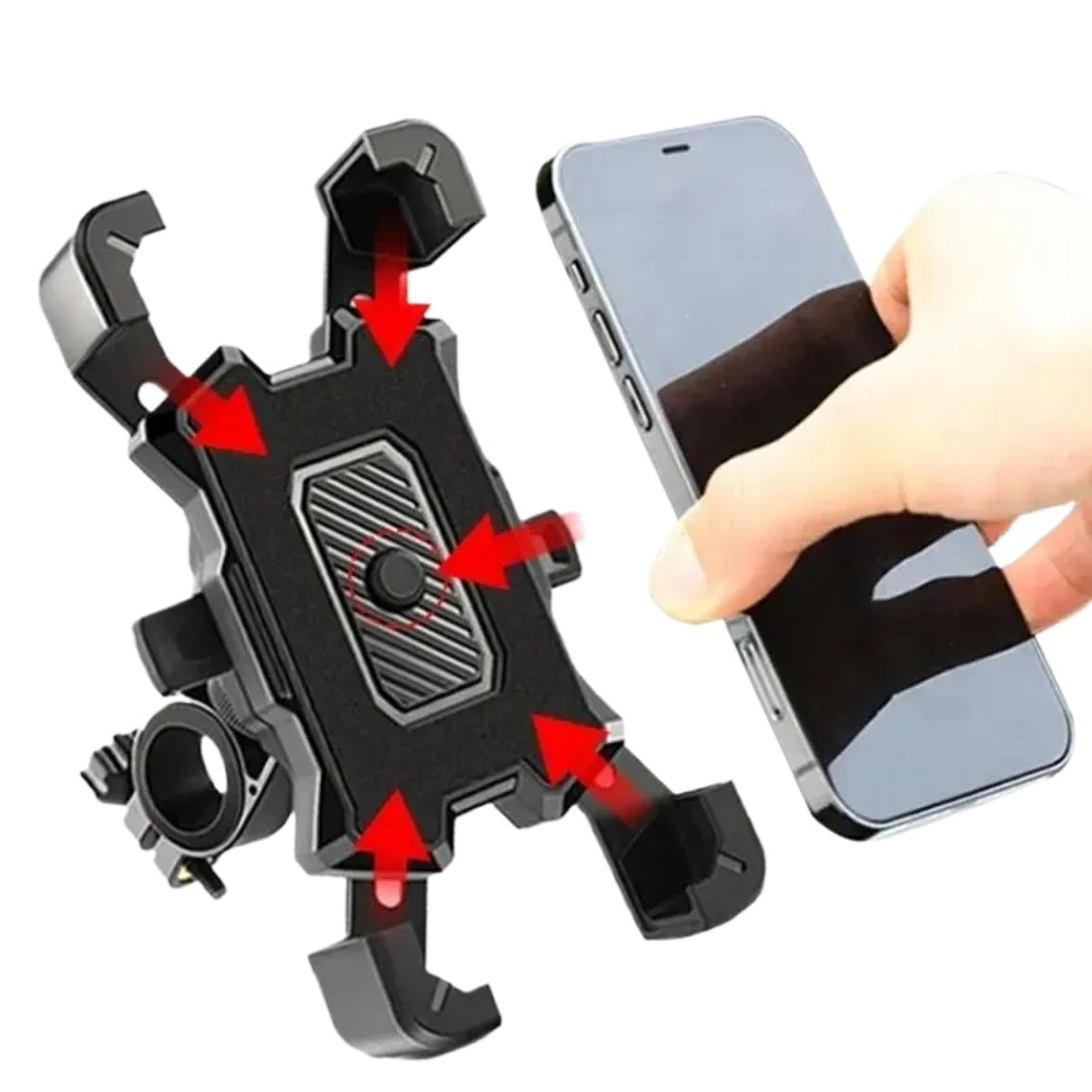 rotating bike phone holder universal motorcycle phone mount for bicycles & scooters