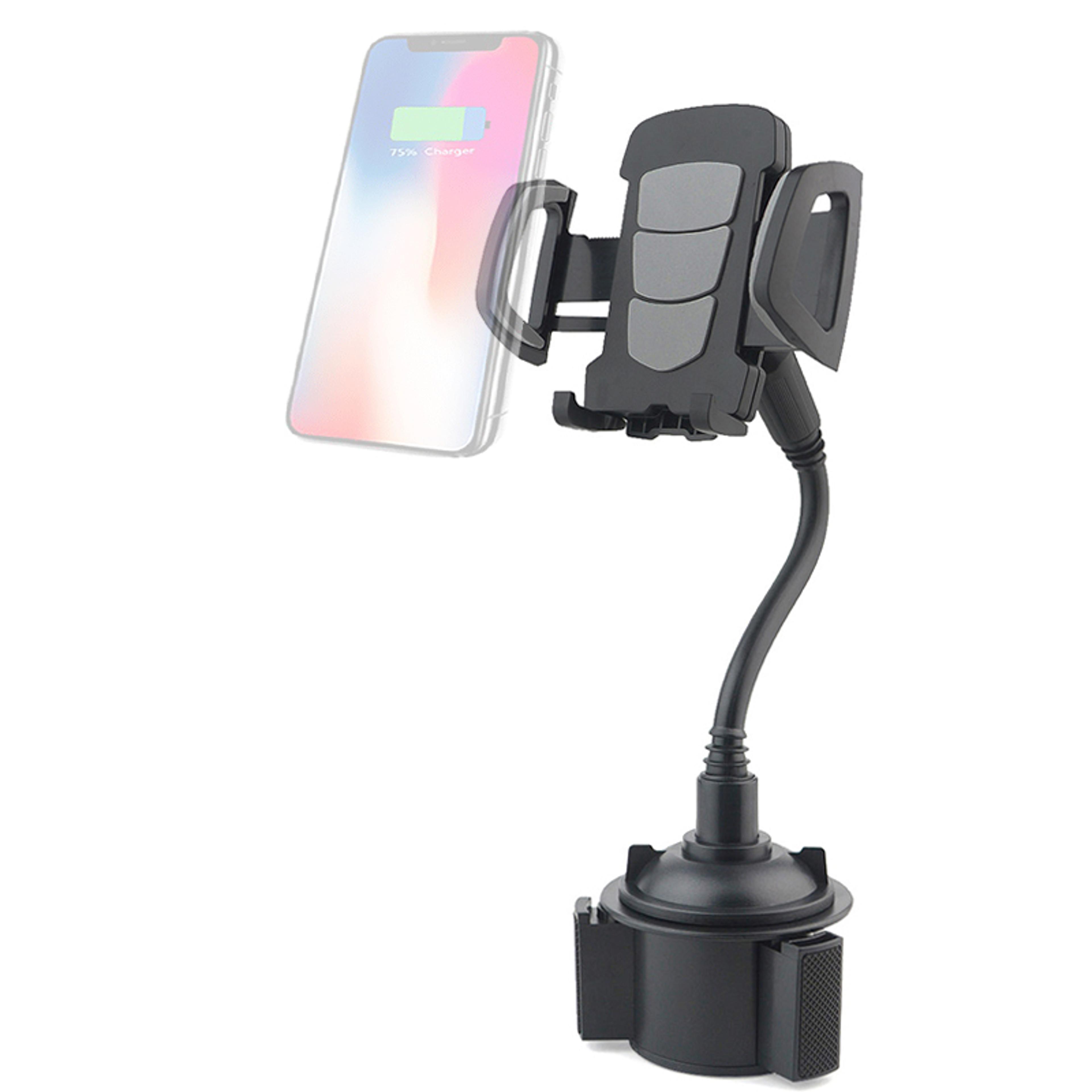 universal car phone holder cup holder mount adjustable hands free phone stand for cars