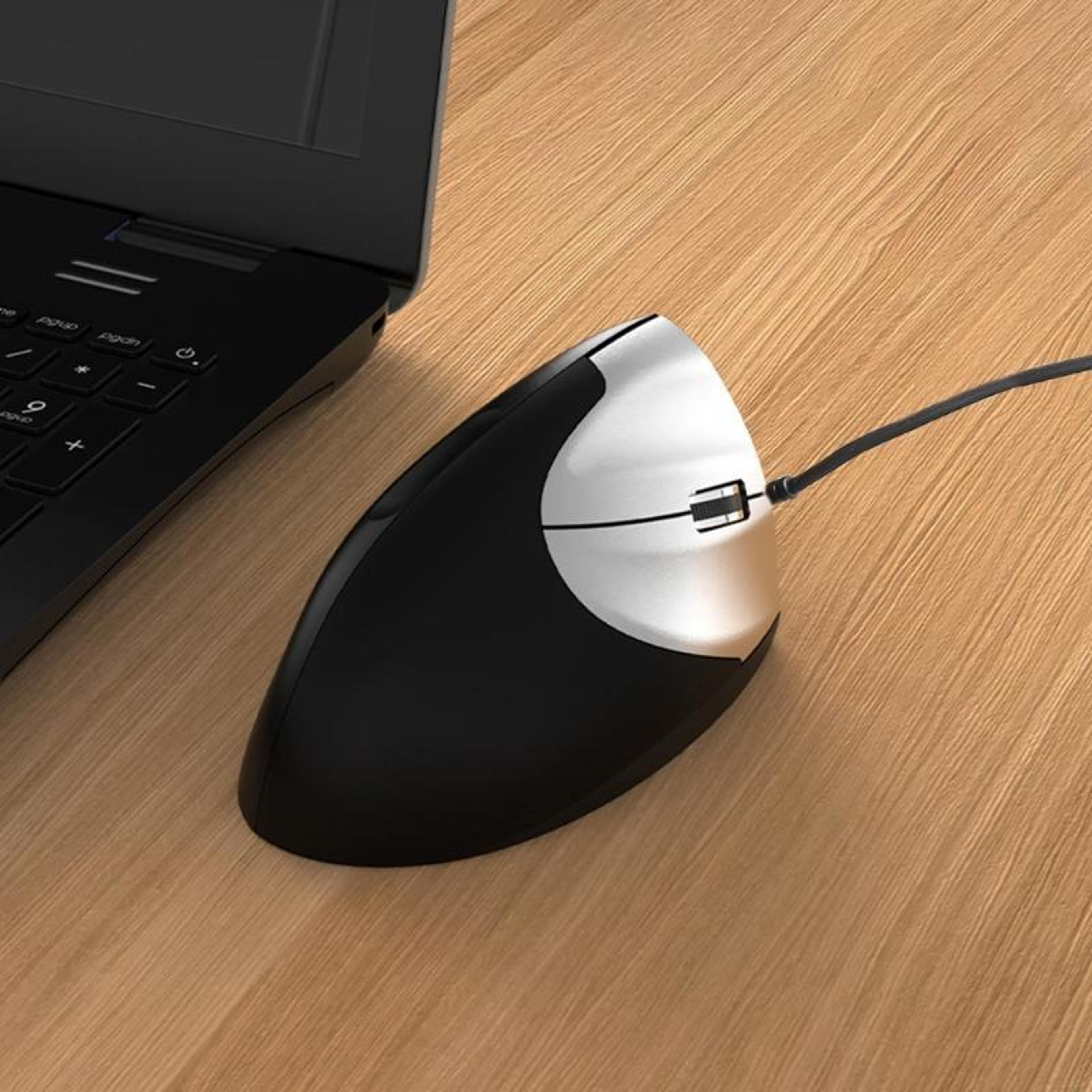 ergogrip vertical ergonomic mouse optical gaming & office computer mouse