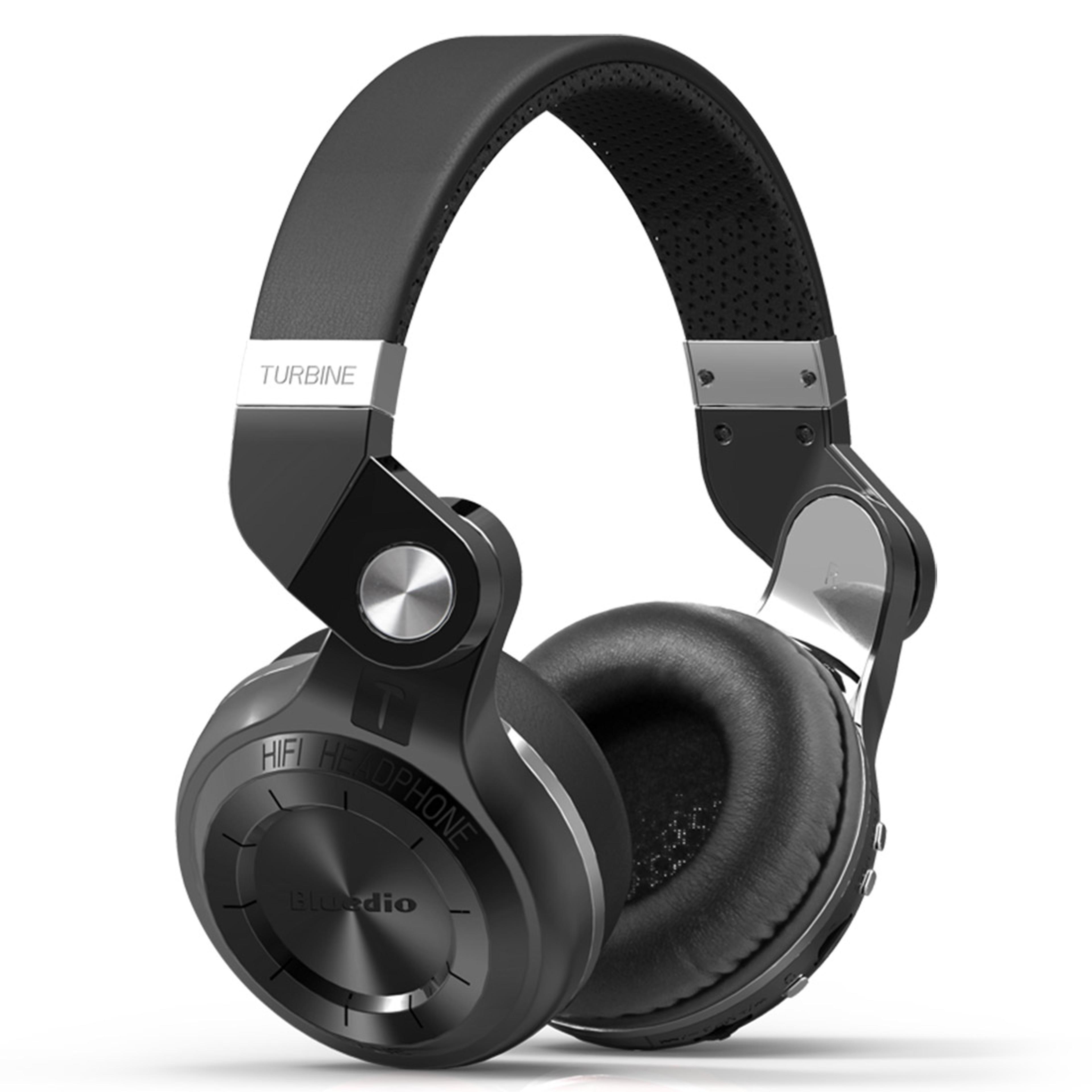 wireless bluetooth headphones with fm radio tf card & foldable over ear design