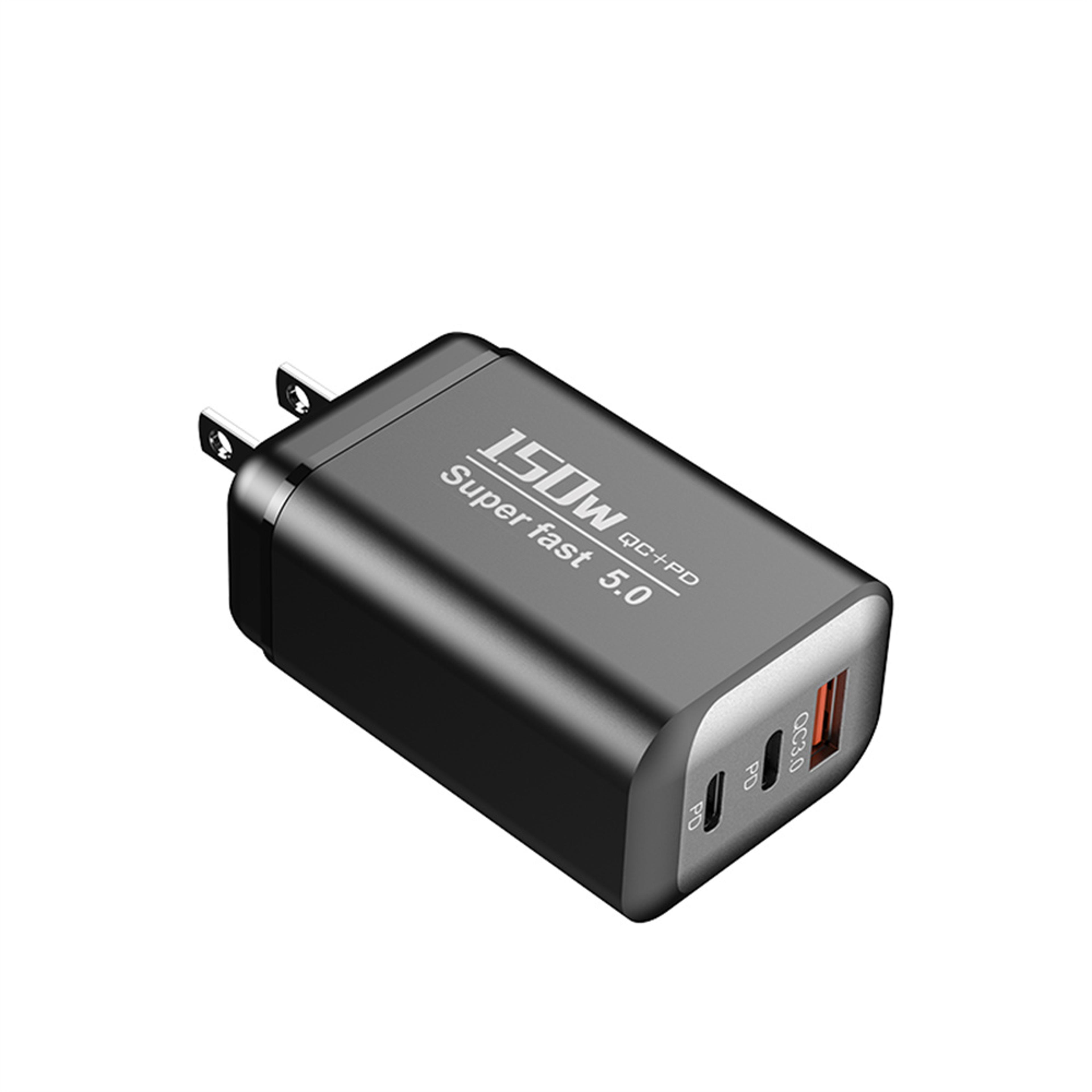 usb c fast charger with travel power adapter