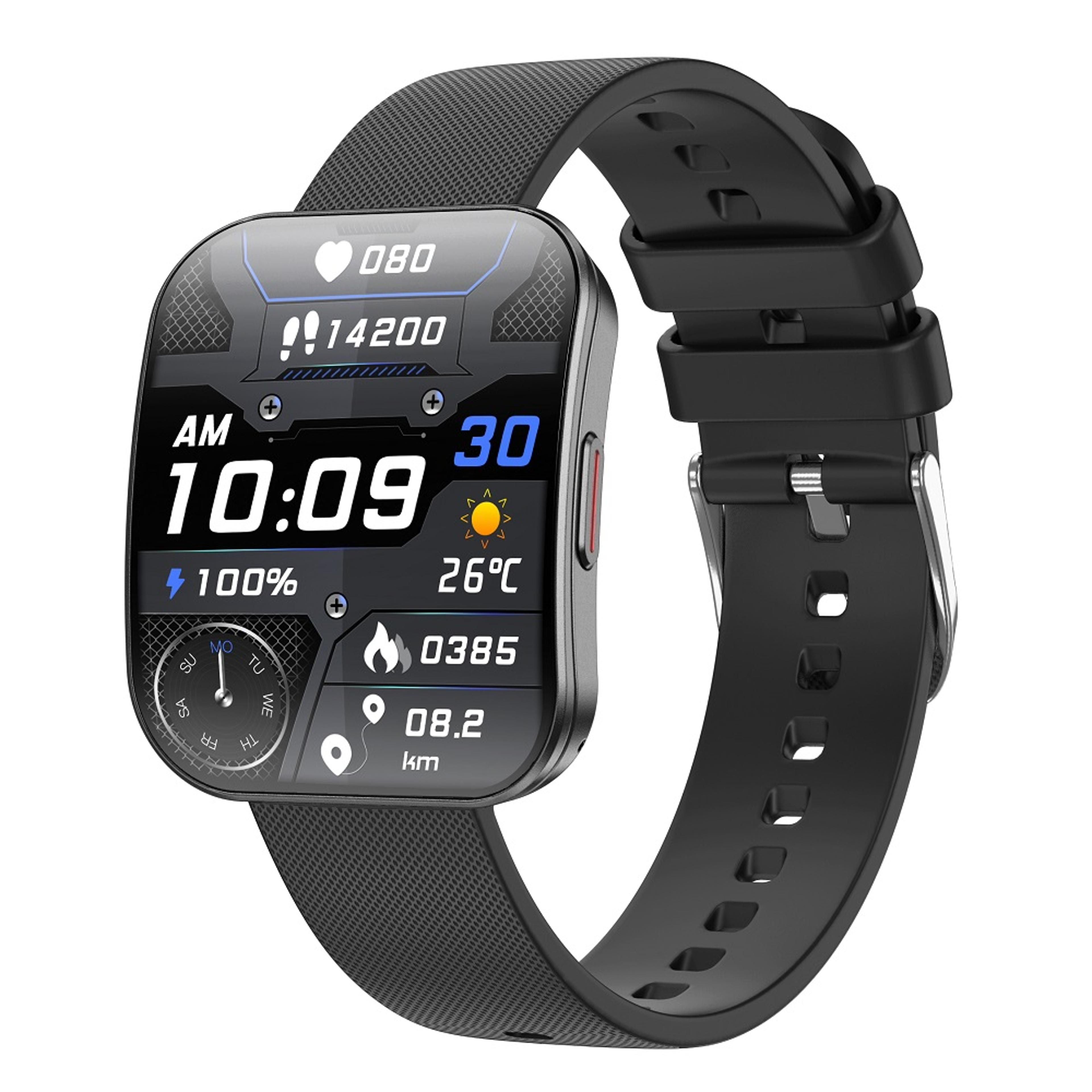 bluetooth calling waterproof smartwatch with heart rate monitor and fitness tracking