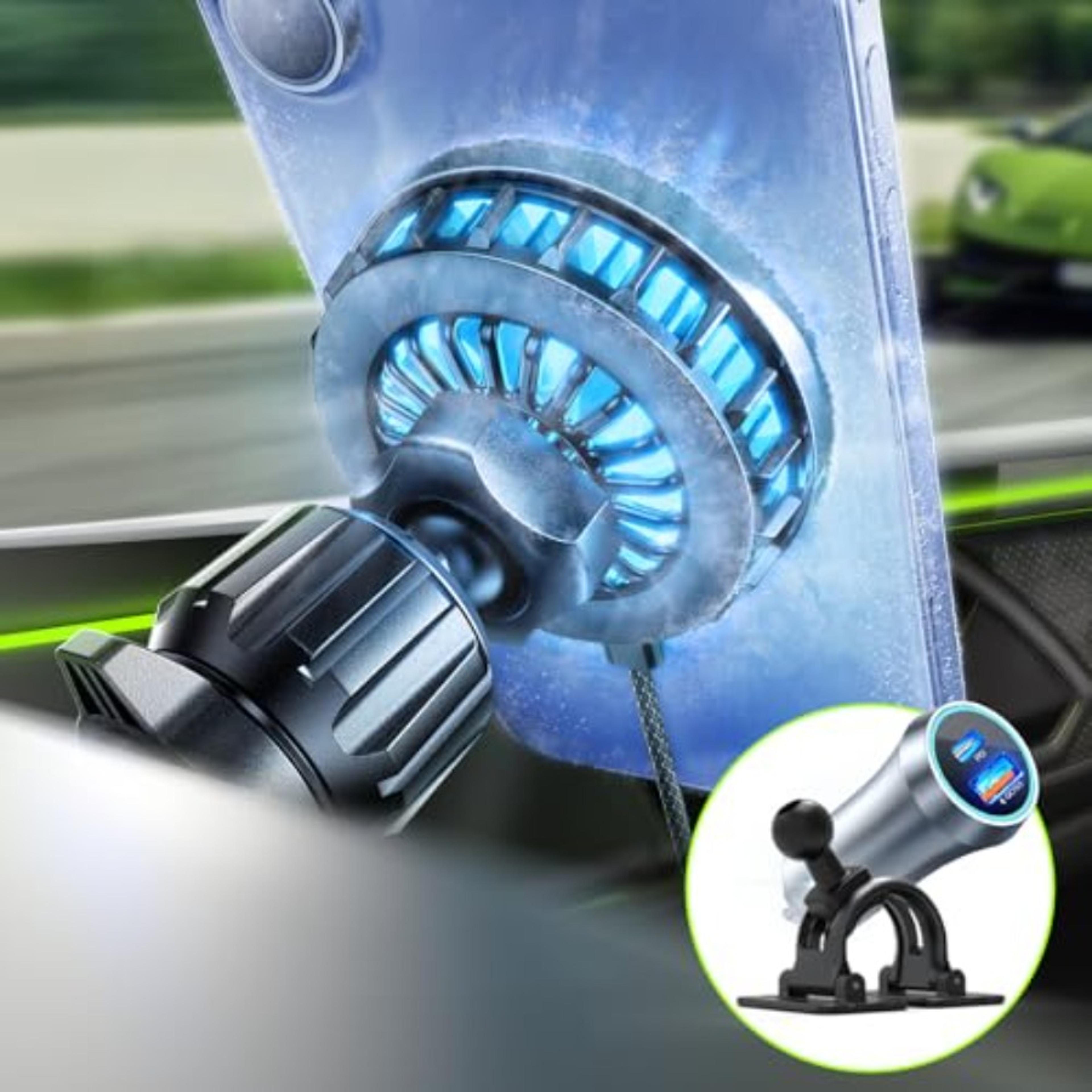 magsafe car charger with tec cooling magnetic car phone holders