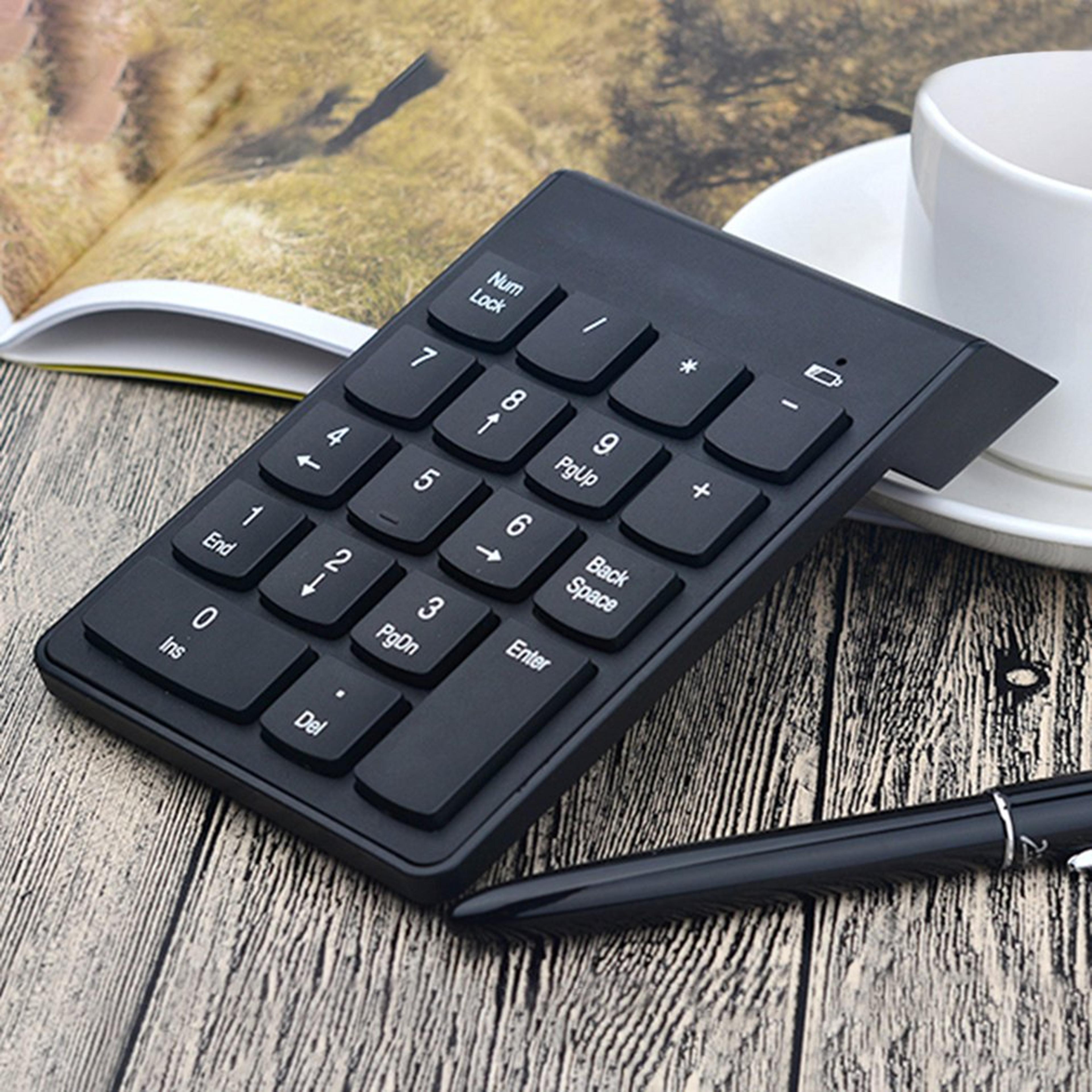 wireless numeric keypad keys usb number pad for laptop and pc