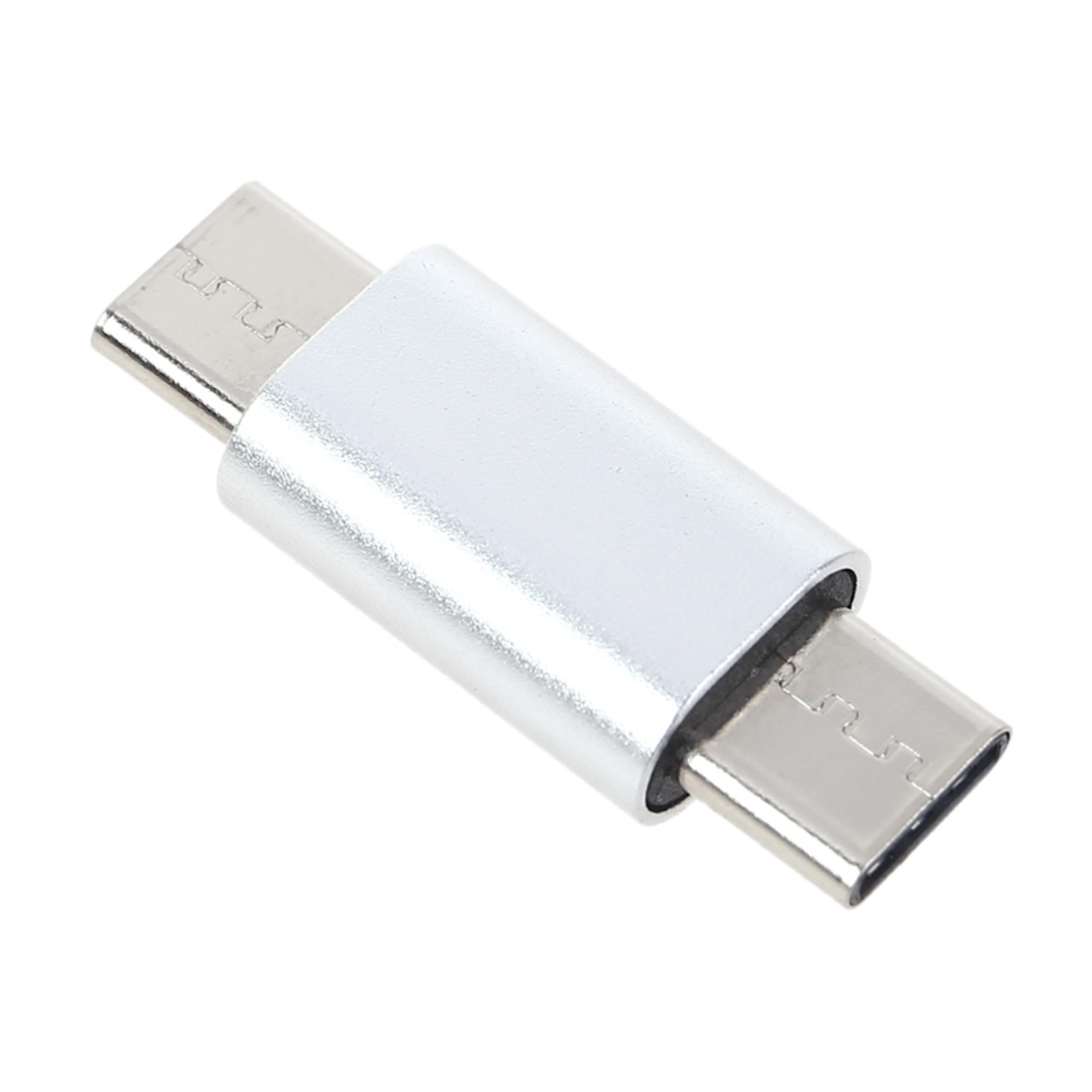 universal usb c male to male adapter portable type c connector for phones tablets & laptops