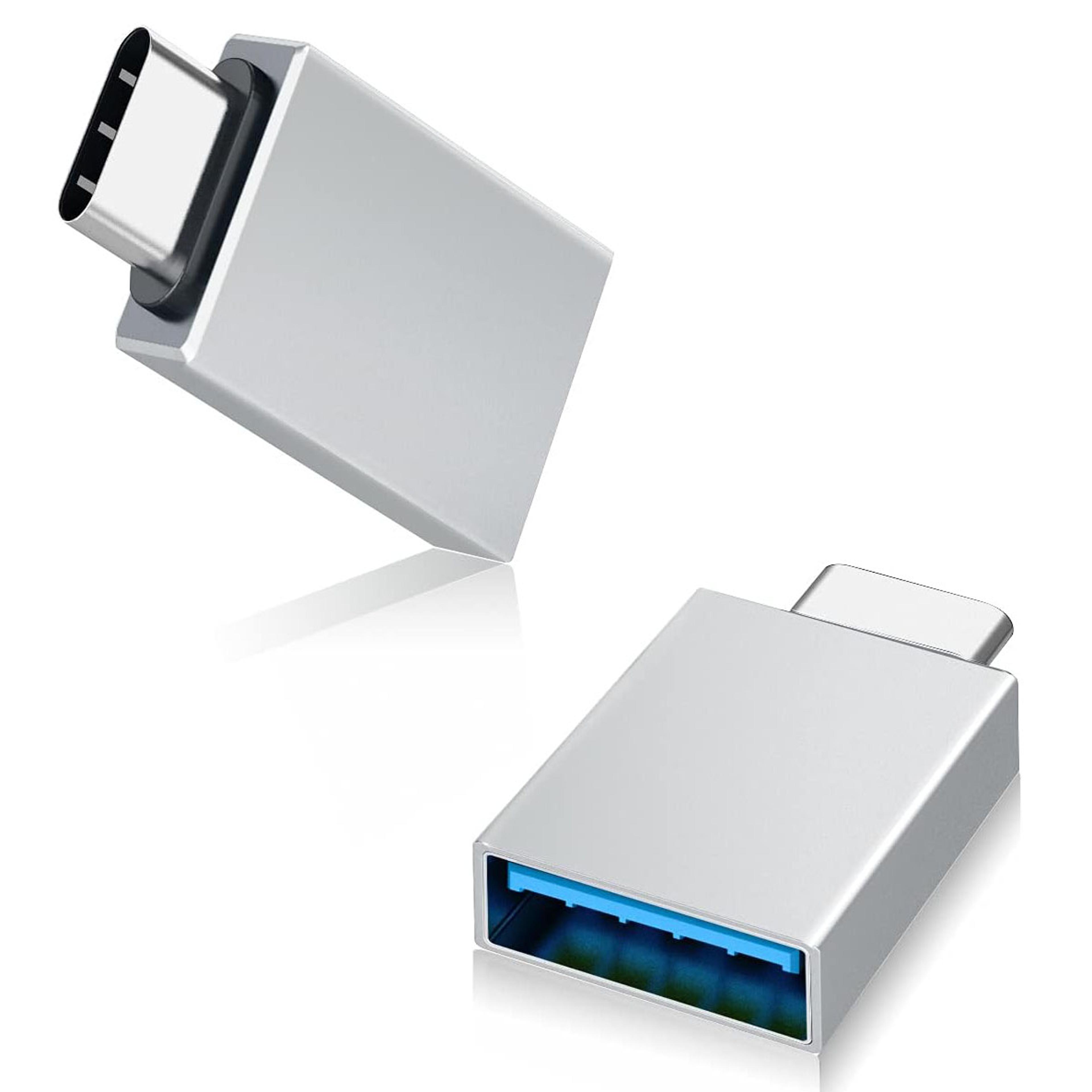 usb c to usb adapter otg converter type c male to usb female for flash drives, keyboard & mouse