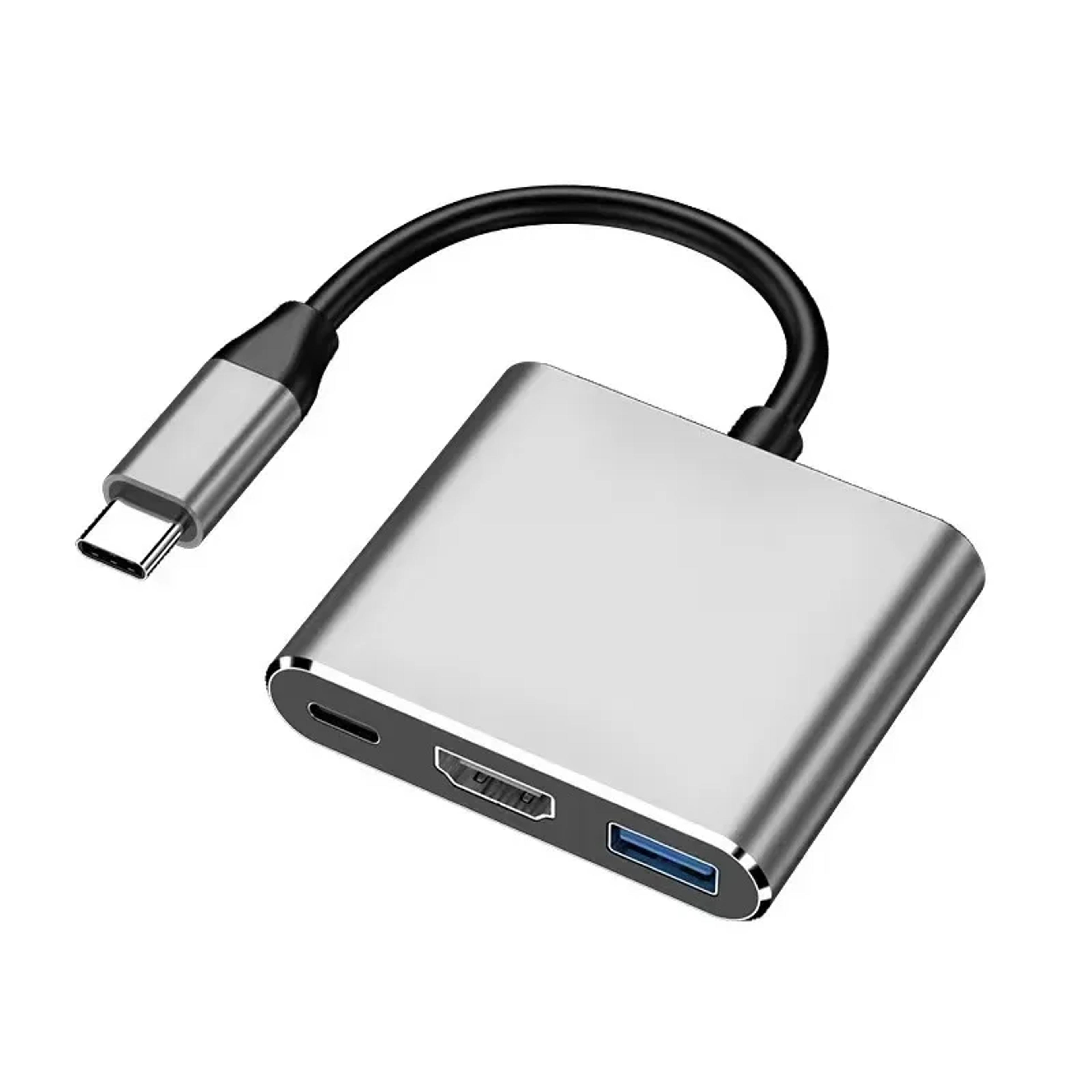 usb c to hdmi adapter usb c hub with usb multiport converter for macbook laptop & usb c devices