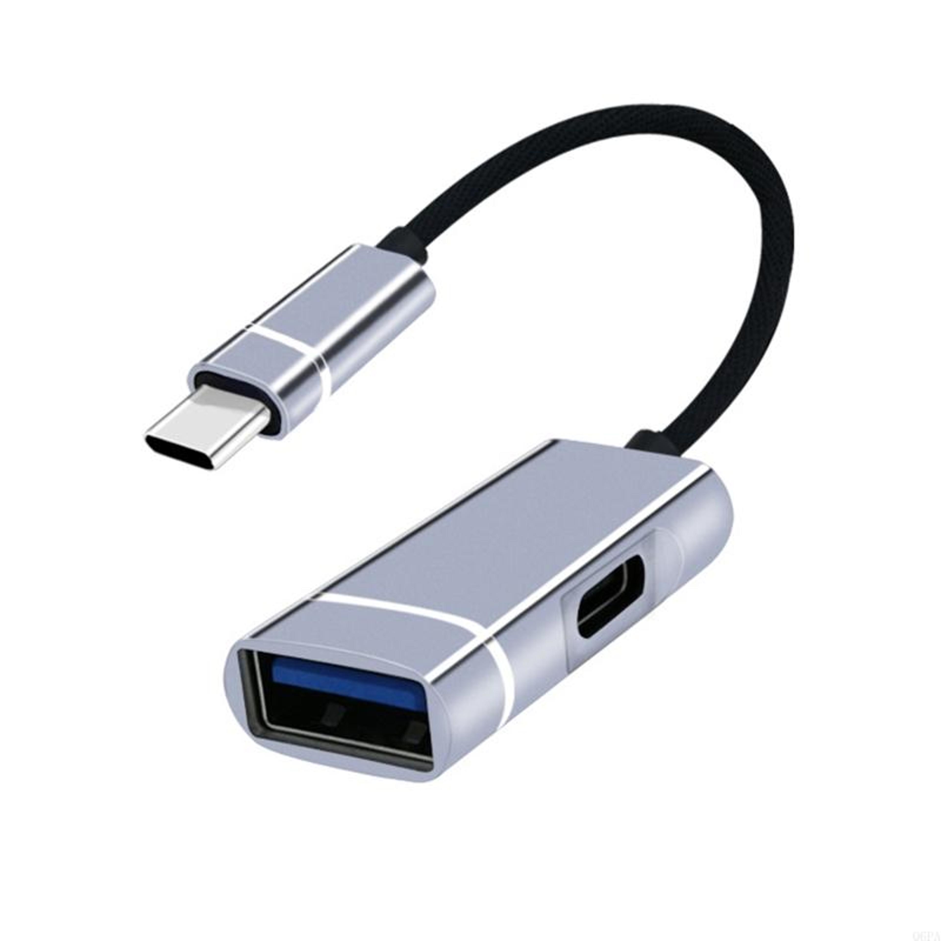 usb c hub with pd charging and usb otg adapter compact type c docking station for laptop & tablet